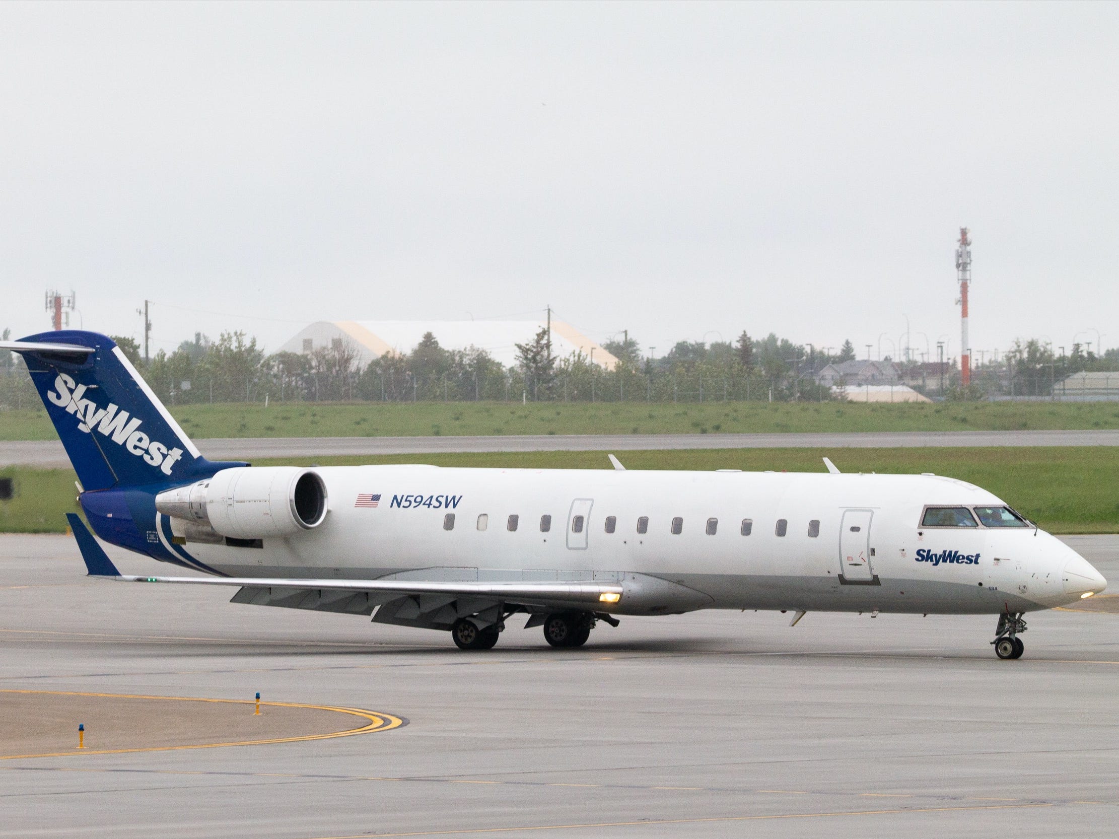 SkyWest Airlines Bombardier CRJ200 aircraft