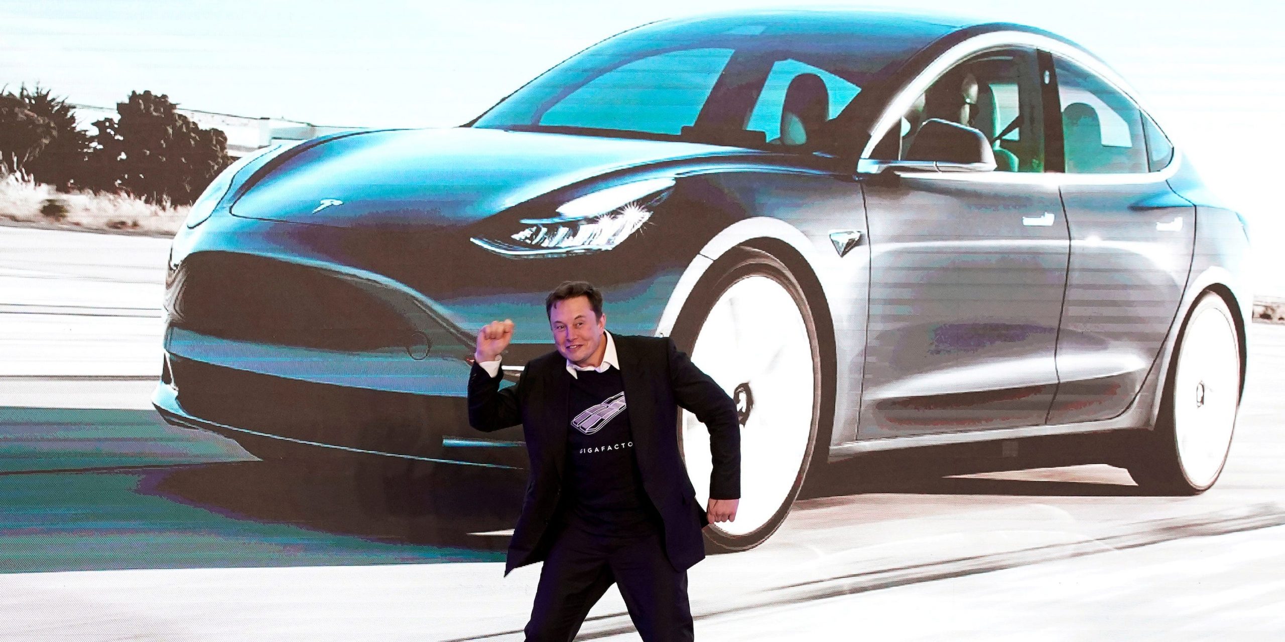Elon Musk Tesla Shanghai