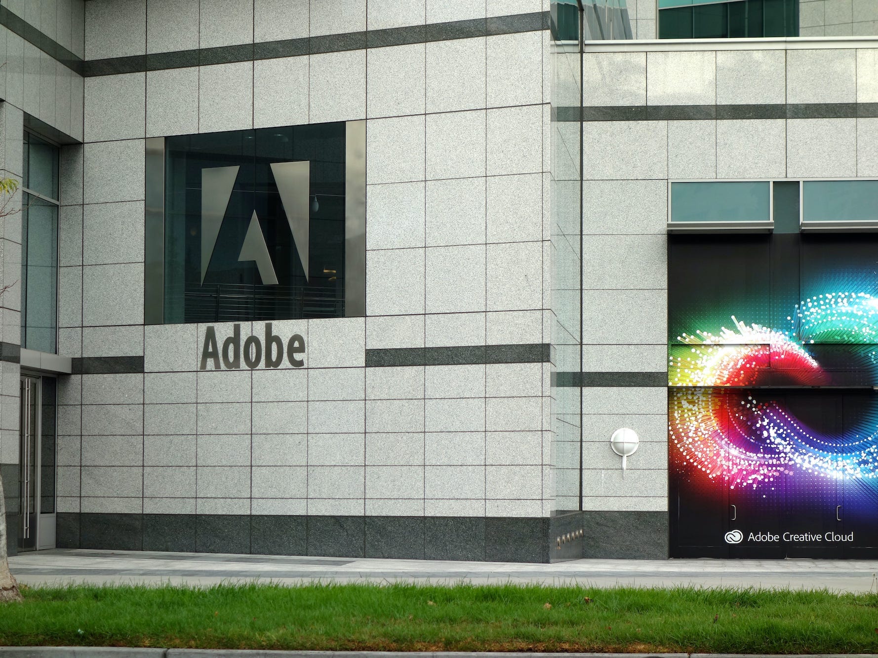 Adobe Systems world headquarters in downtown San Jose, California.