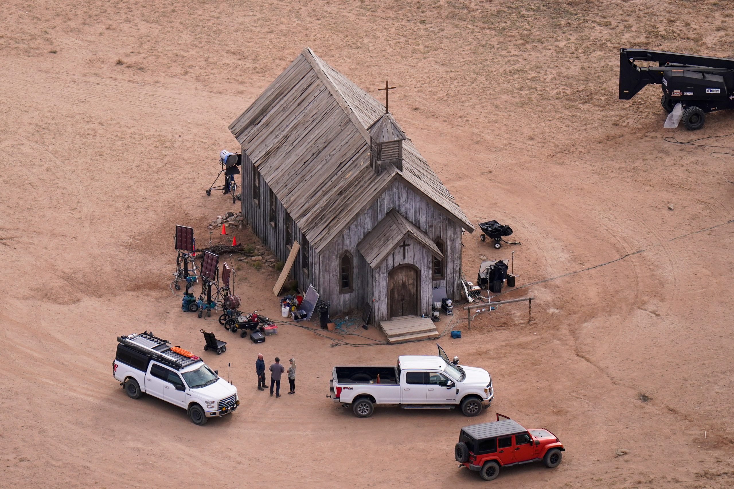 Set of the movie "Rust"