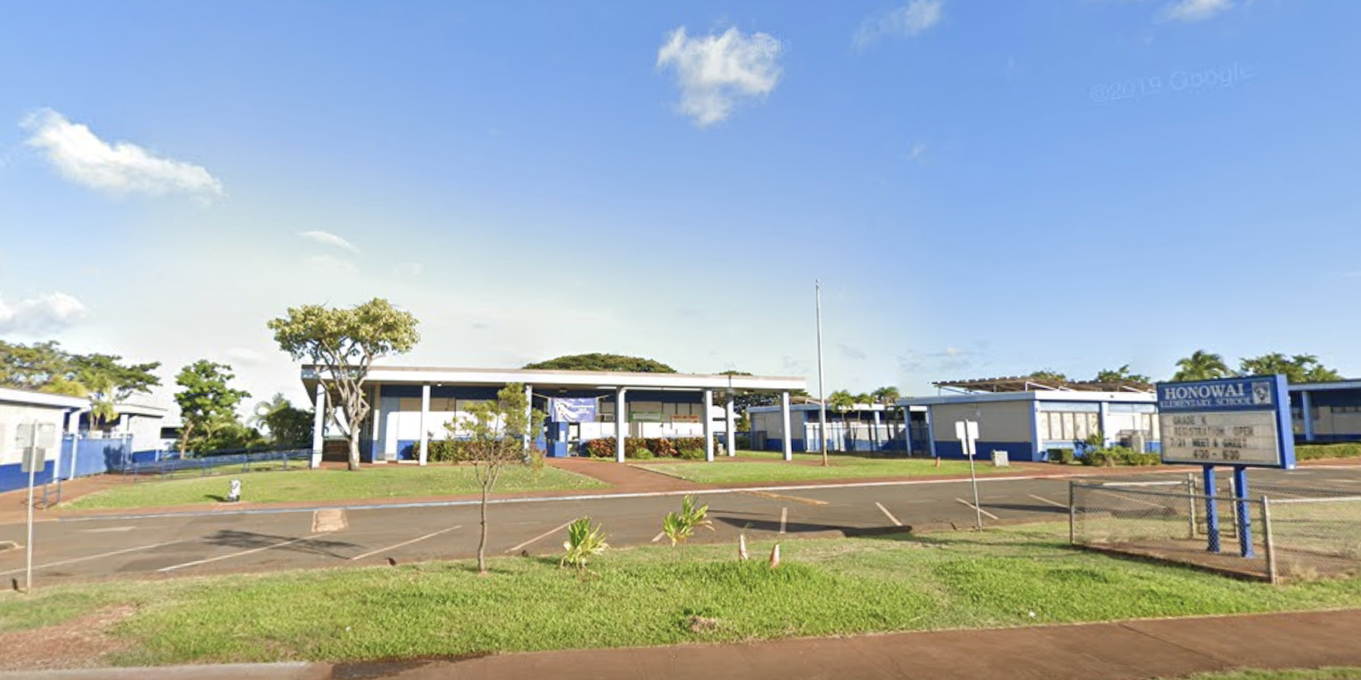 Honowai Elementary School in Waipahu, Hawaii