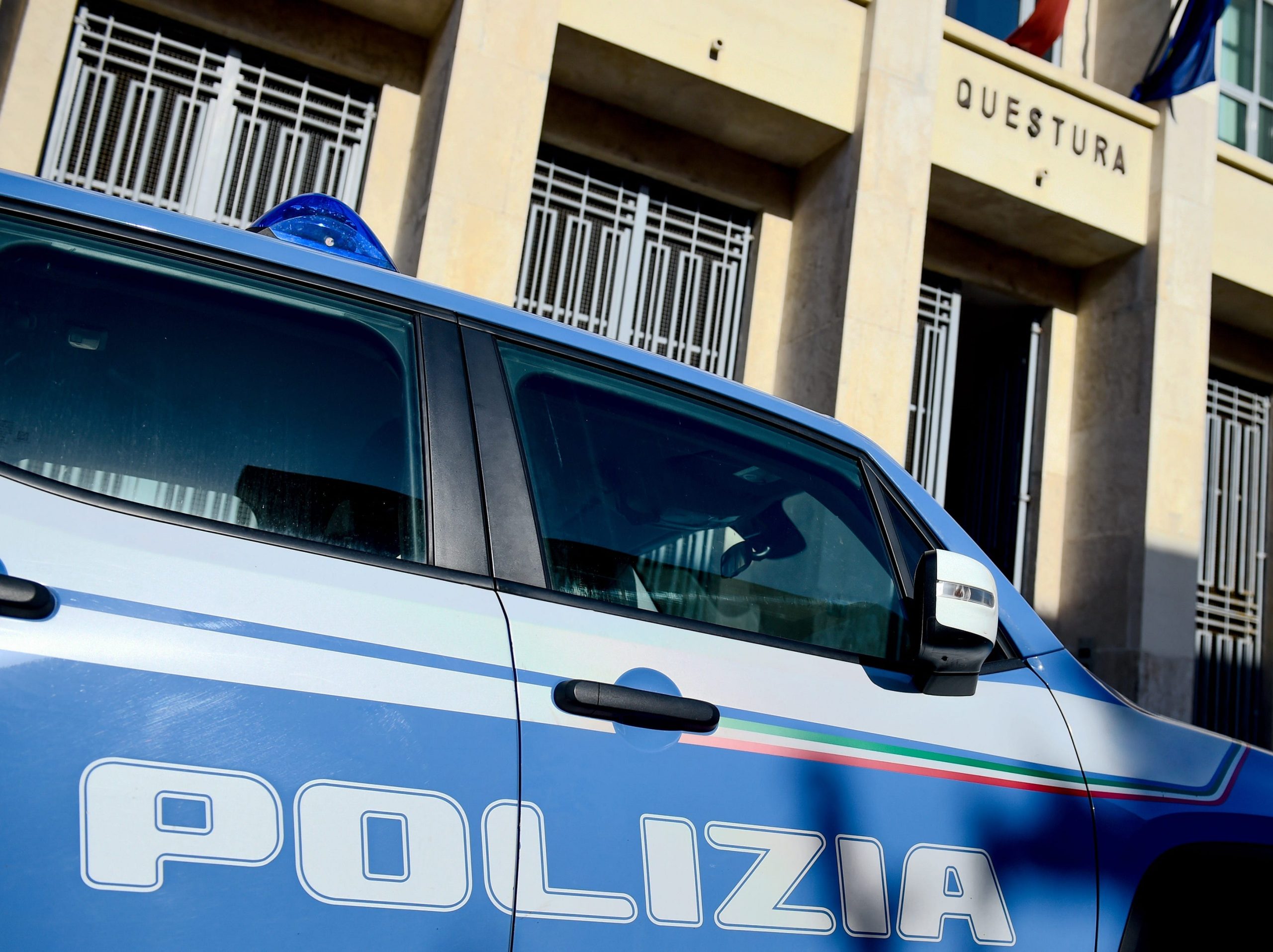 Questura, italian police headquarters.