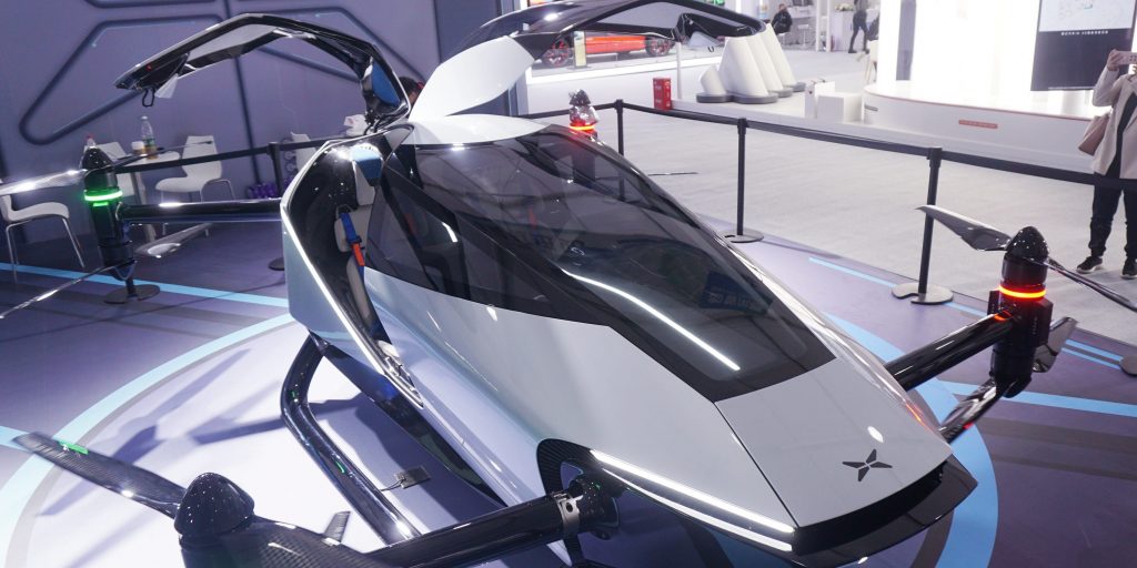 De Xpeng Voyager X2.