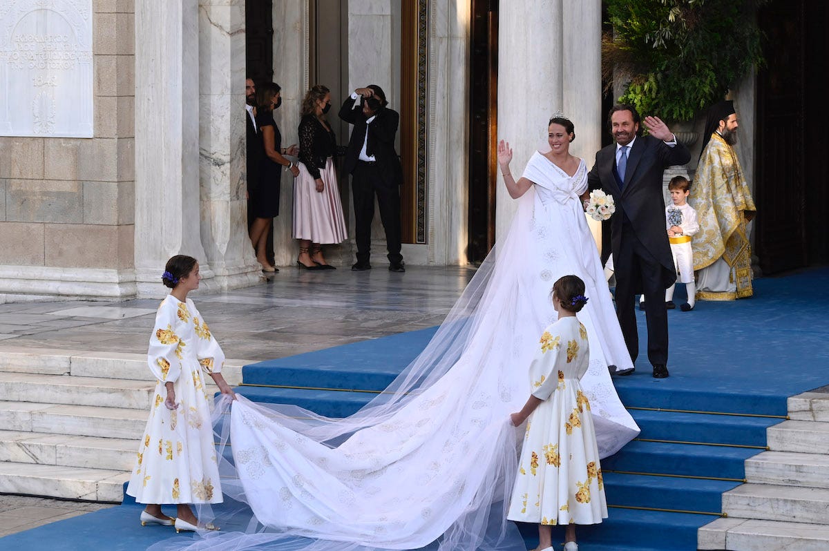 greek royal wedding 2021
