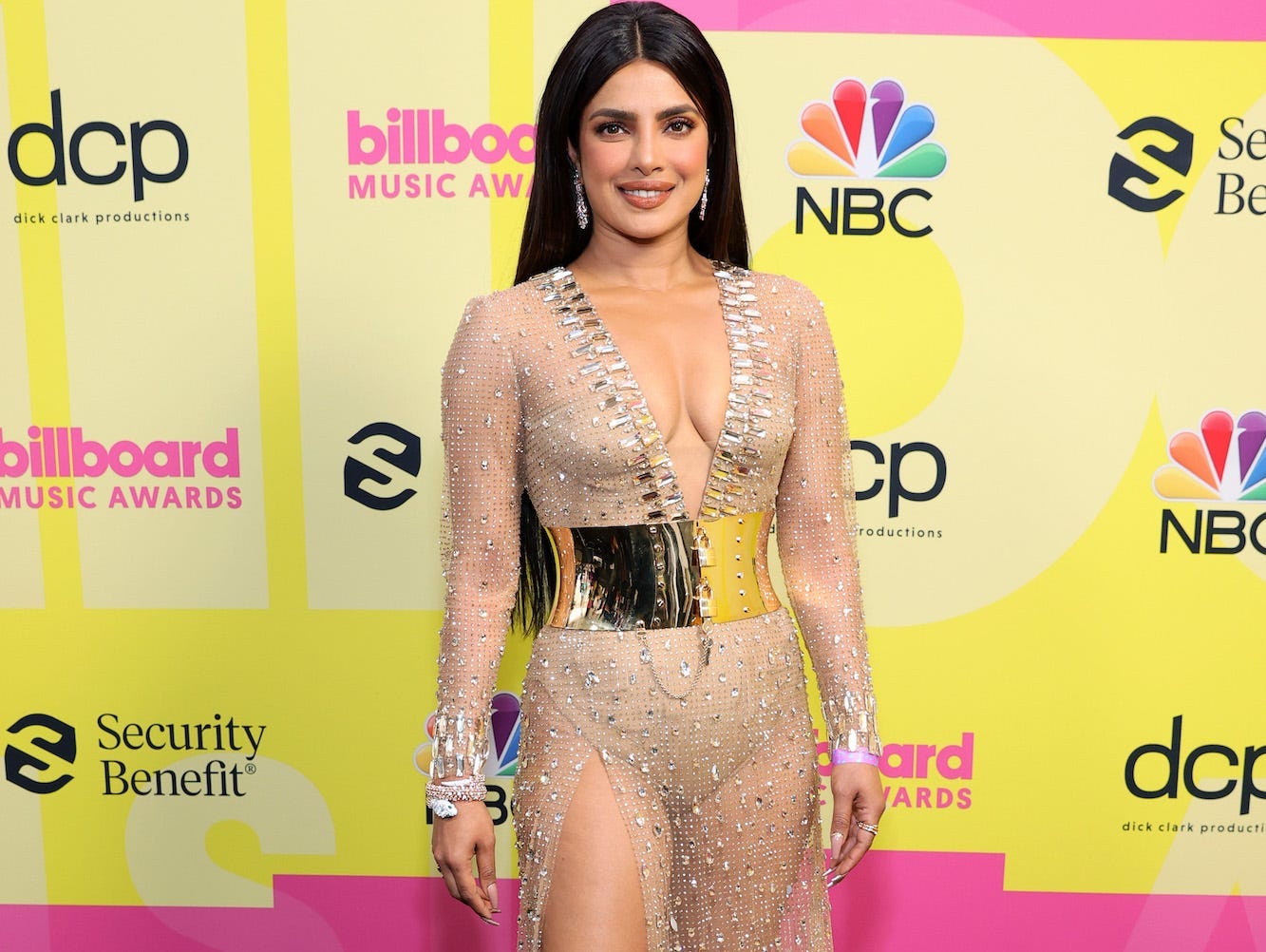 Priyanka Chopra Jonas at the 2021 Billboard Music Awards.