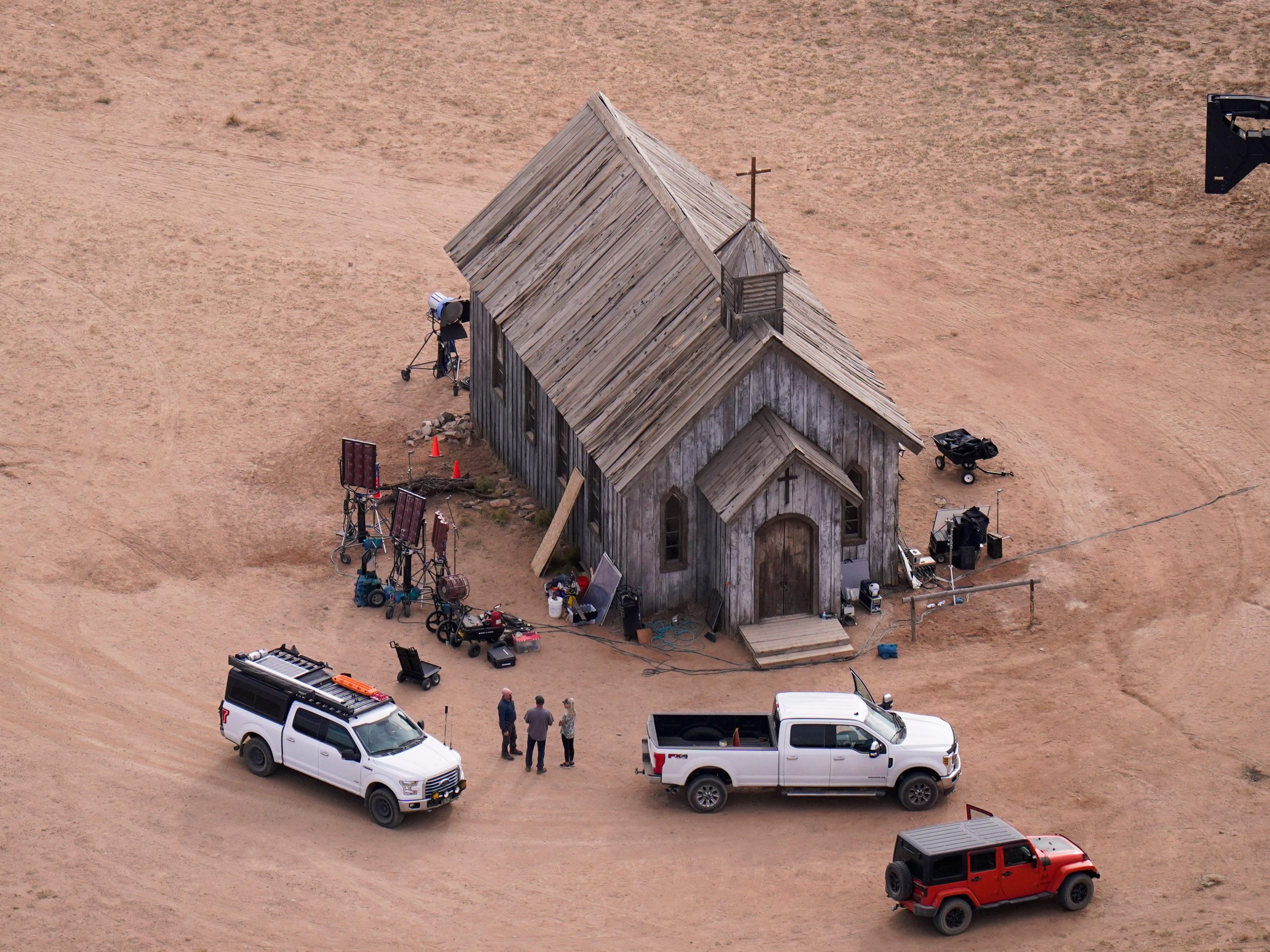 Set of the movie "Rust"