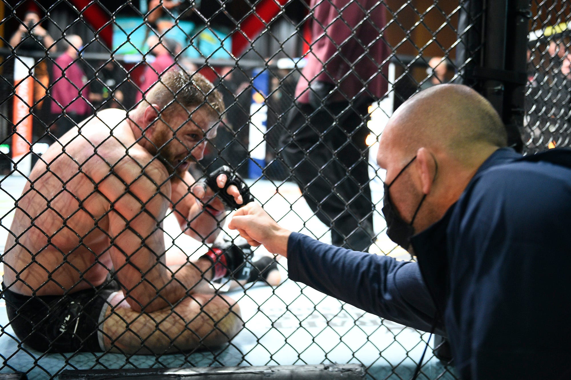 Jan Blachowicz during a recent win.