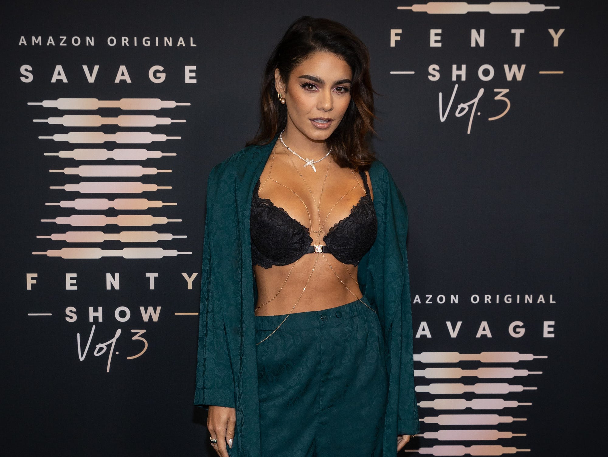 Vanessa Hudgens attends the premiere of Savage x Fenty Vol 3.
