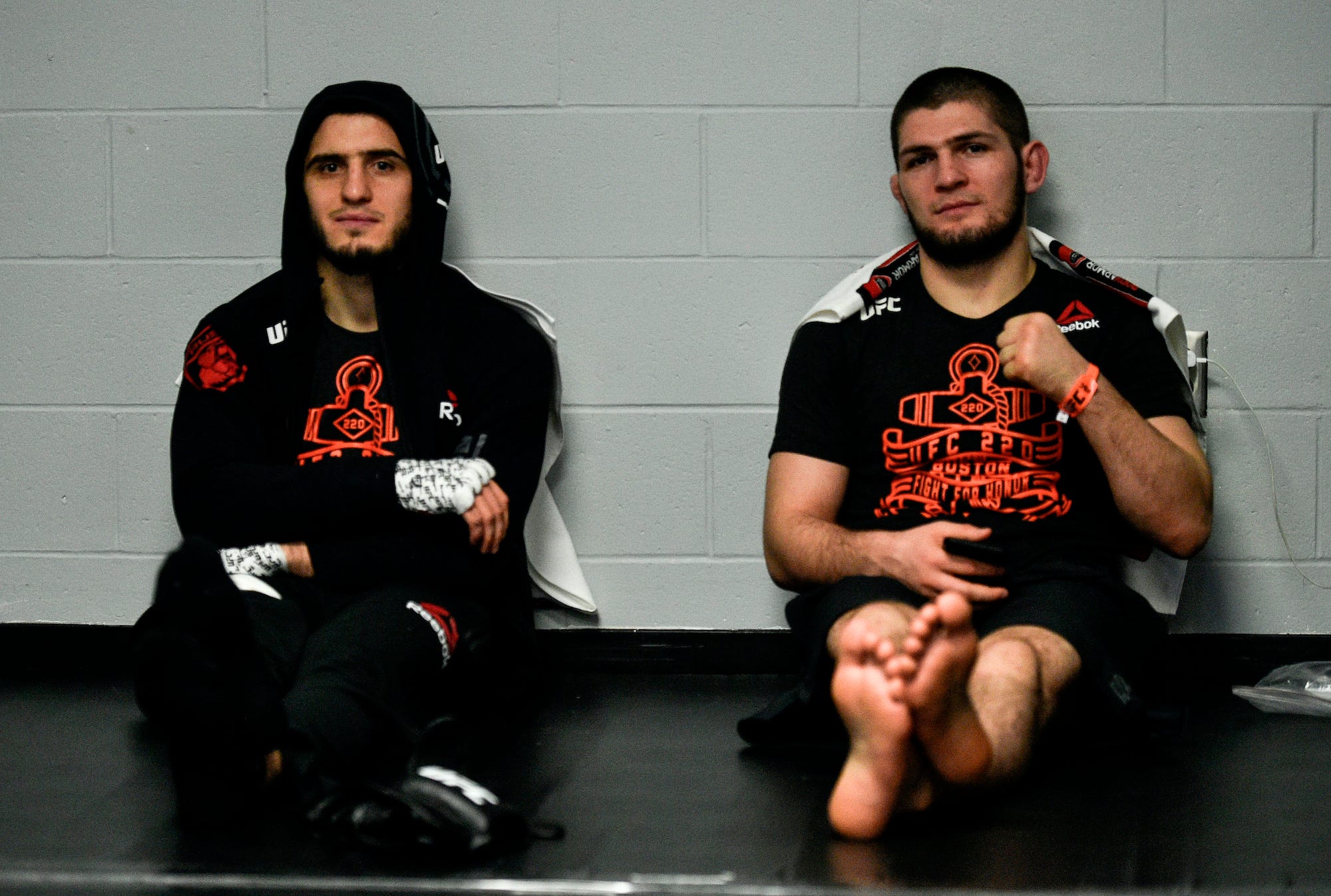 Islam Makhachev is mentored by Khabib Nurmagomedov.