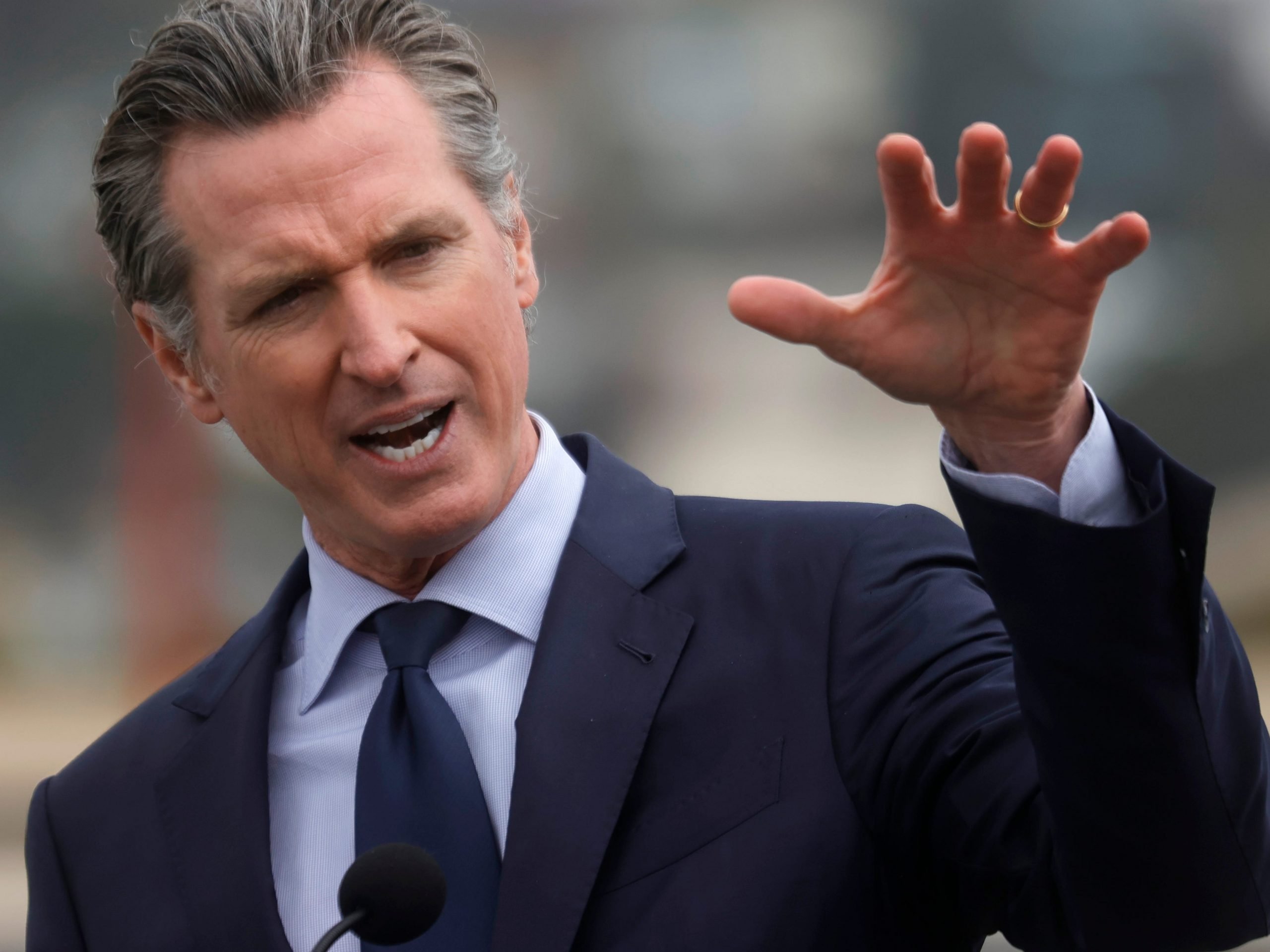 California Gov. Gavin Newsom.