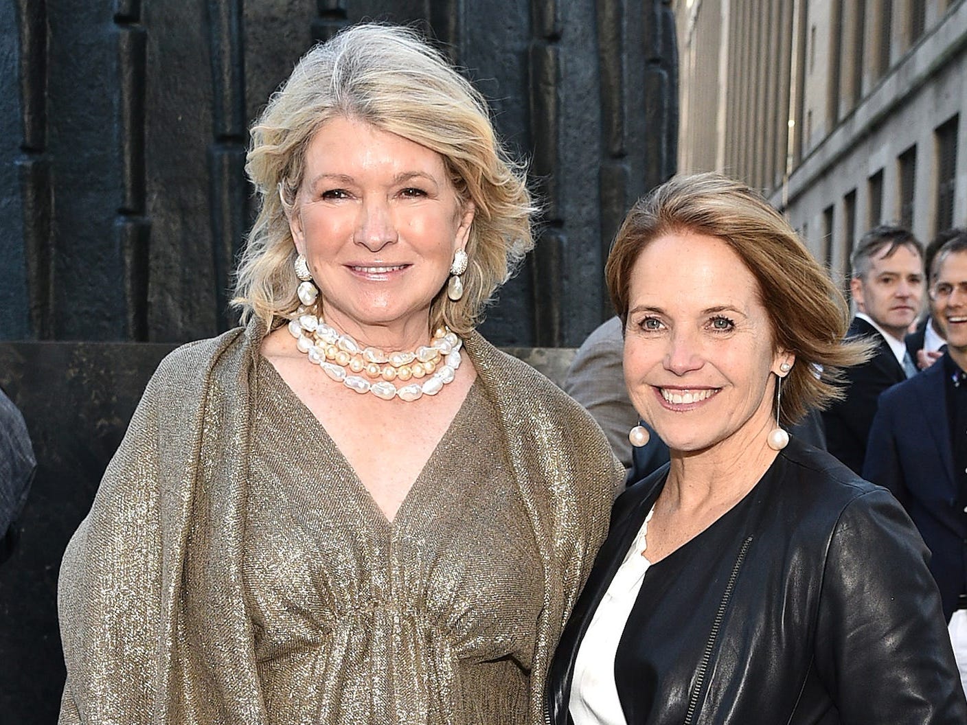 Katie Couric and Martha Stewart 2019