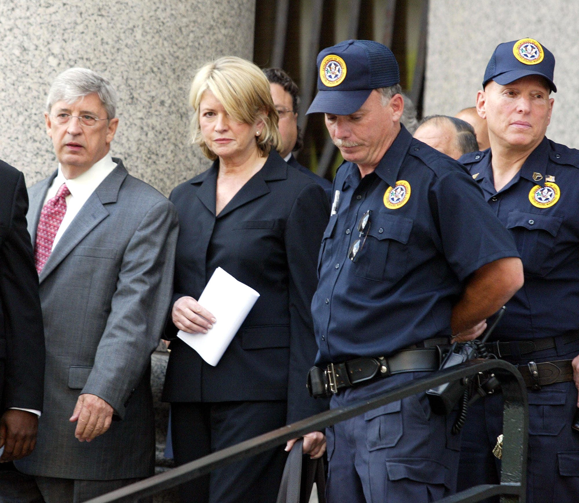 Martha Stewart sentenced to prison 2004