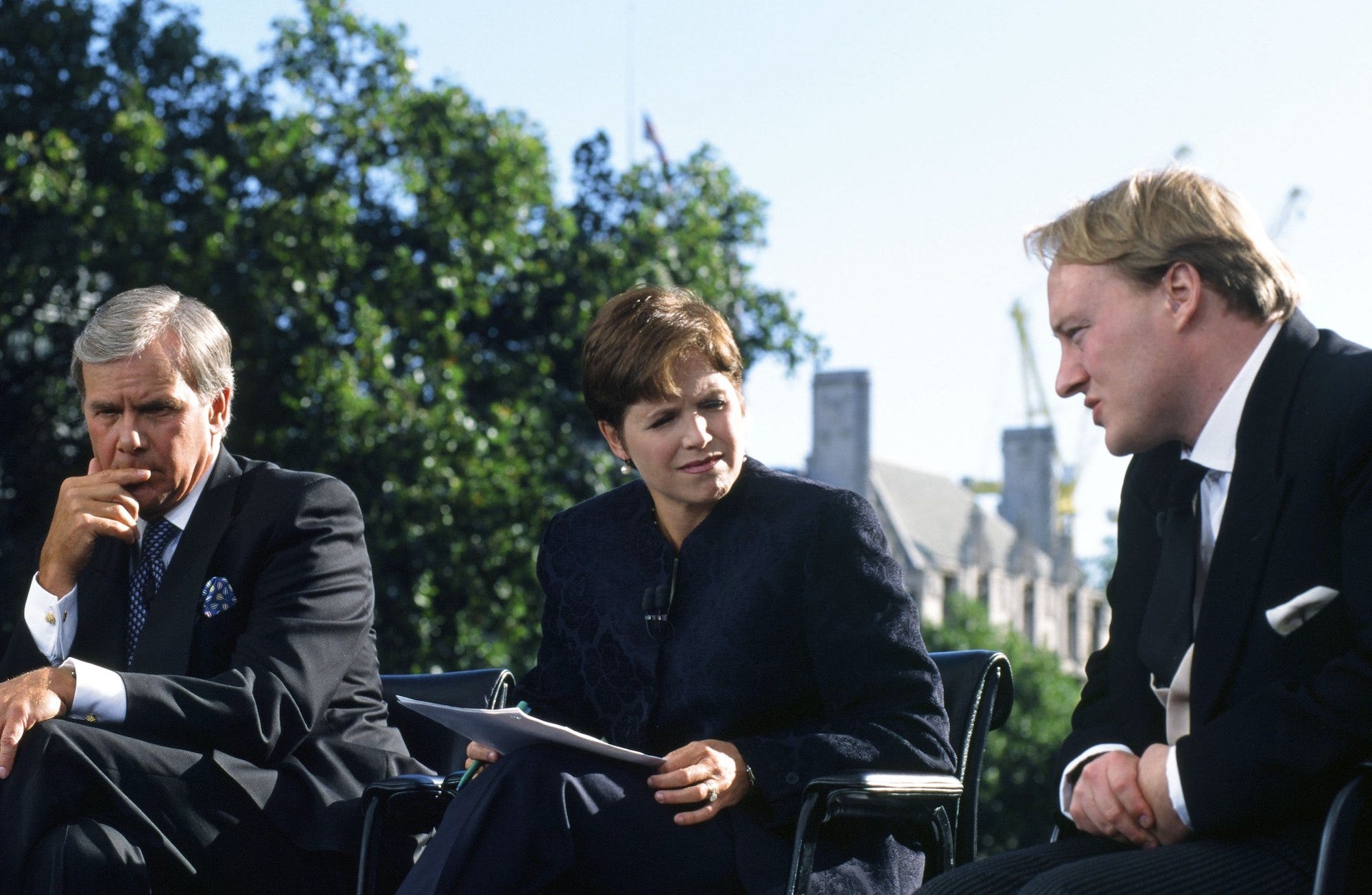 Katie Couric Princess Diana funeral 1997