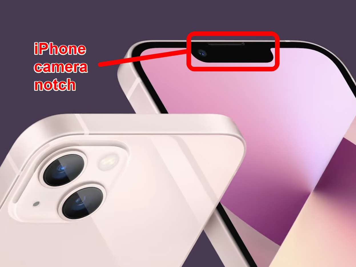 iphone camera notch