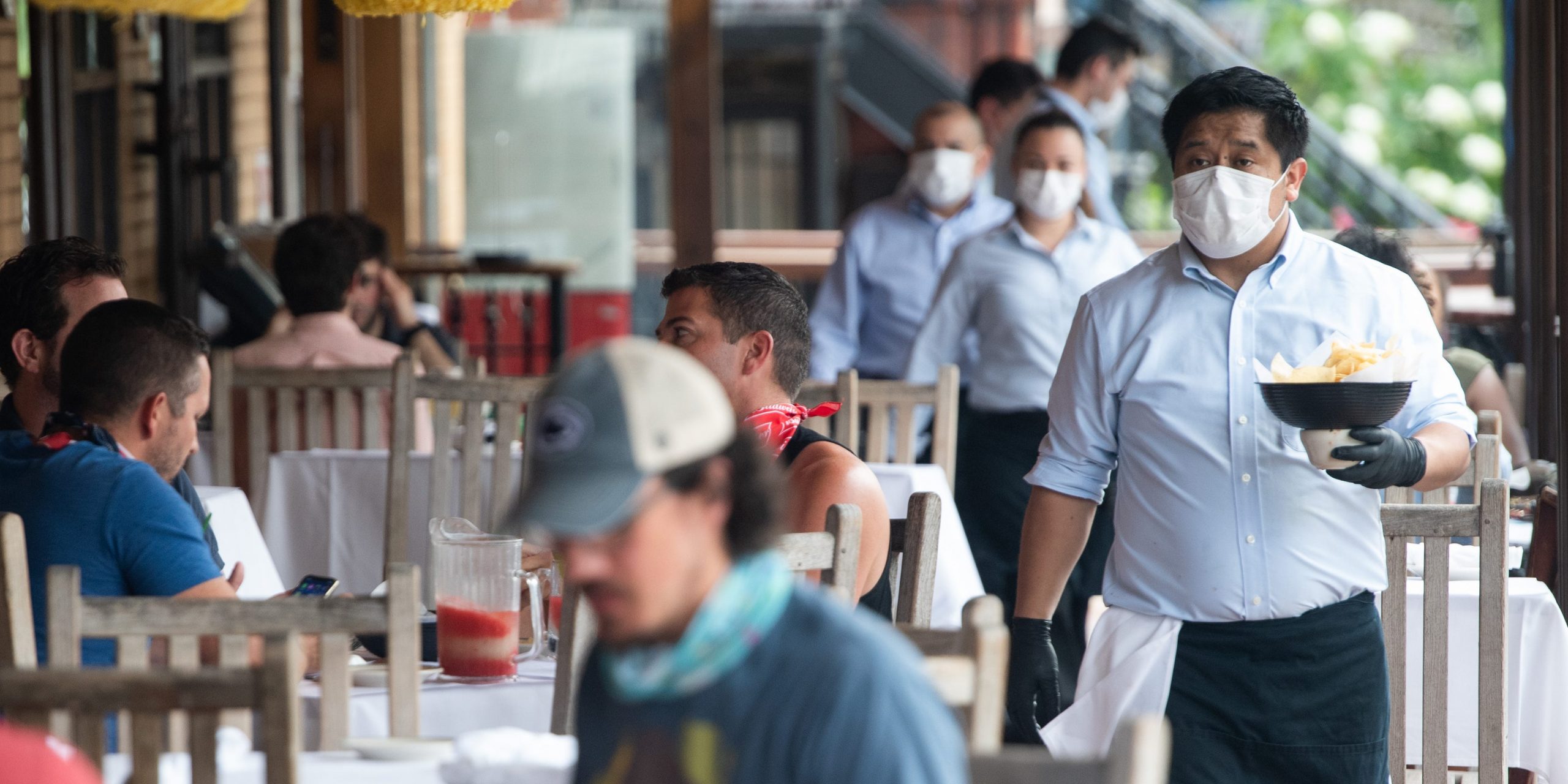 Server at a restaurant