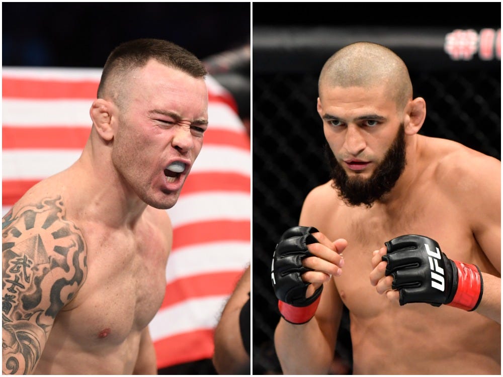 Colby Covington and Khamzat Chimaev could become UFC rivals in the future.