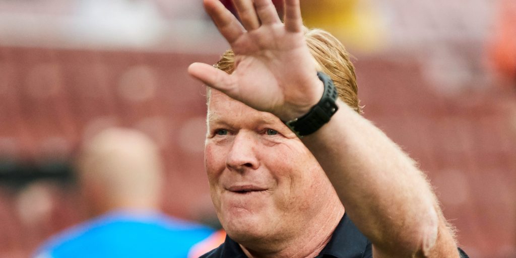 De droombaan van Ronald Koeman als trainer van FC Barcelona is geëindigd in een nachtmerrie.