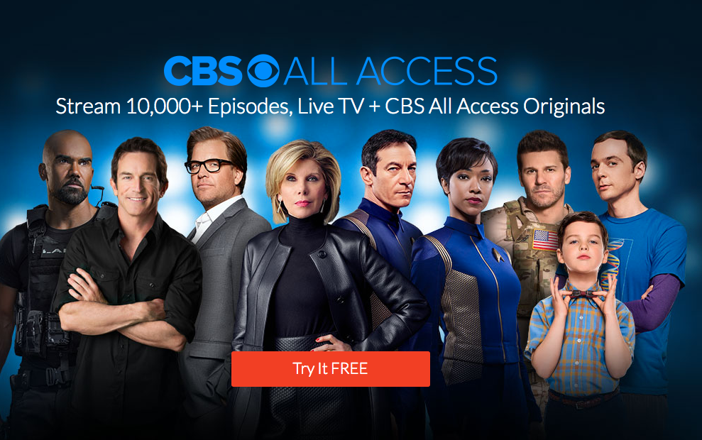 Screen Shot CBS all access