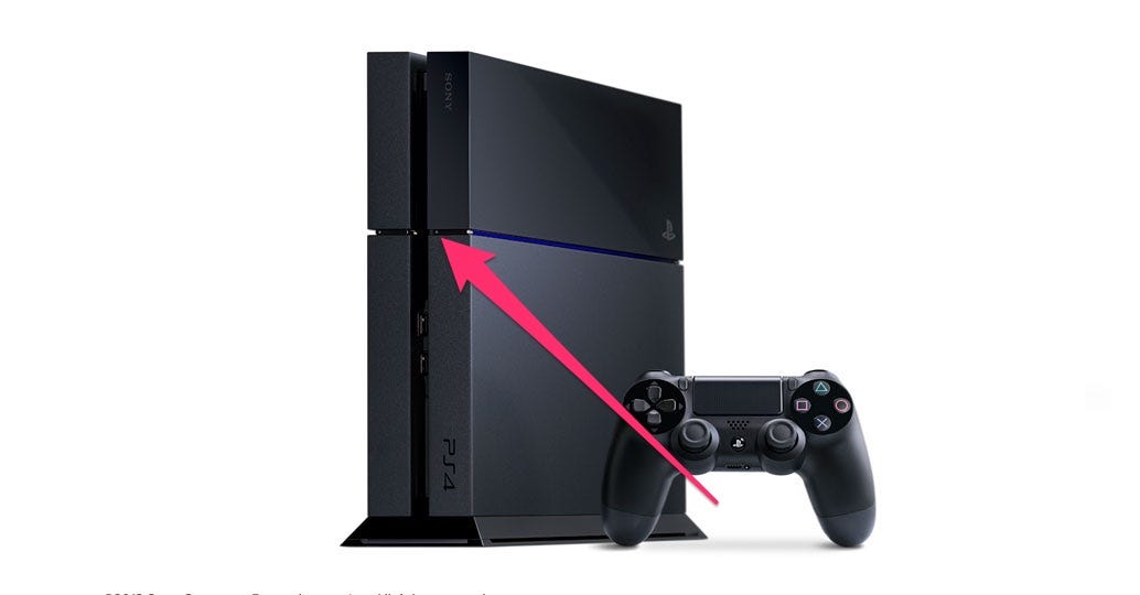 image of PS4 console