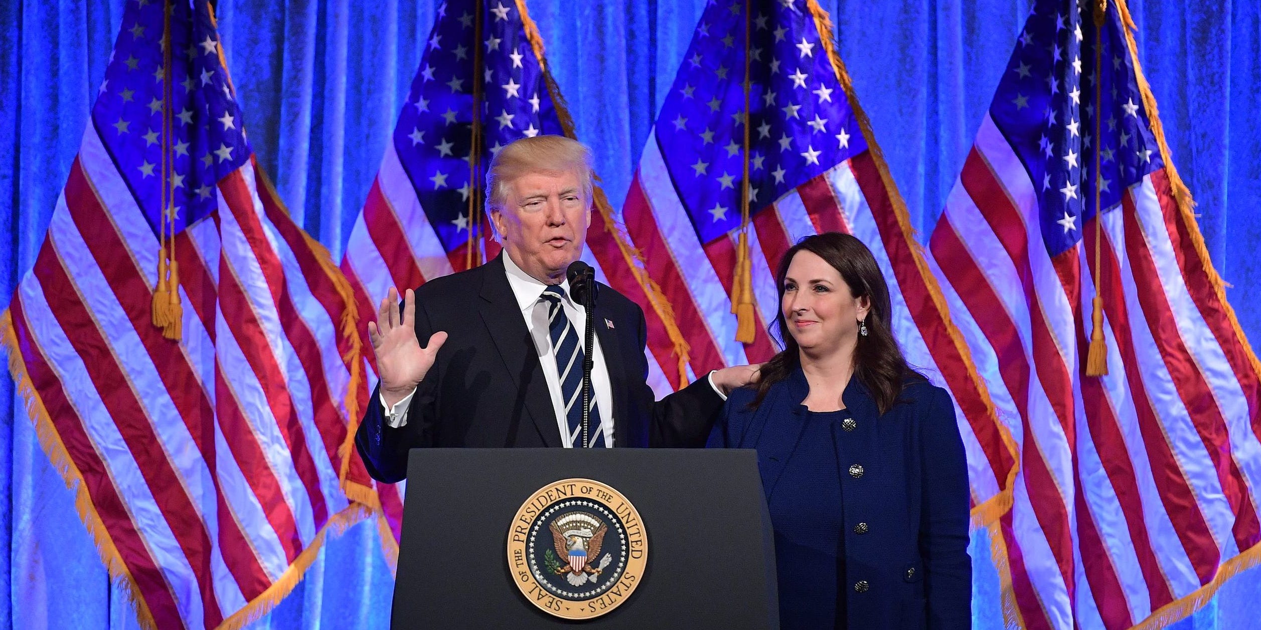 Donald Trump Ronna McDaniel RNC