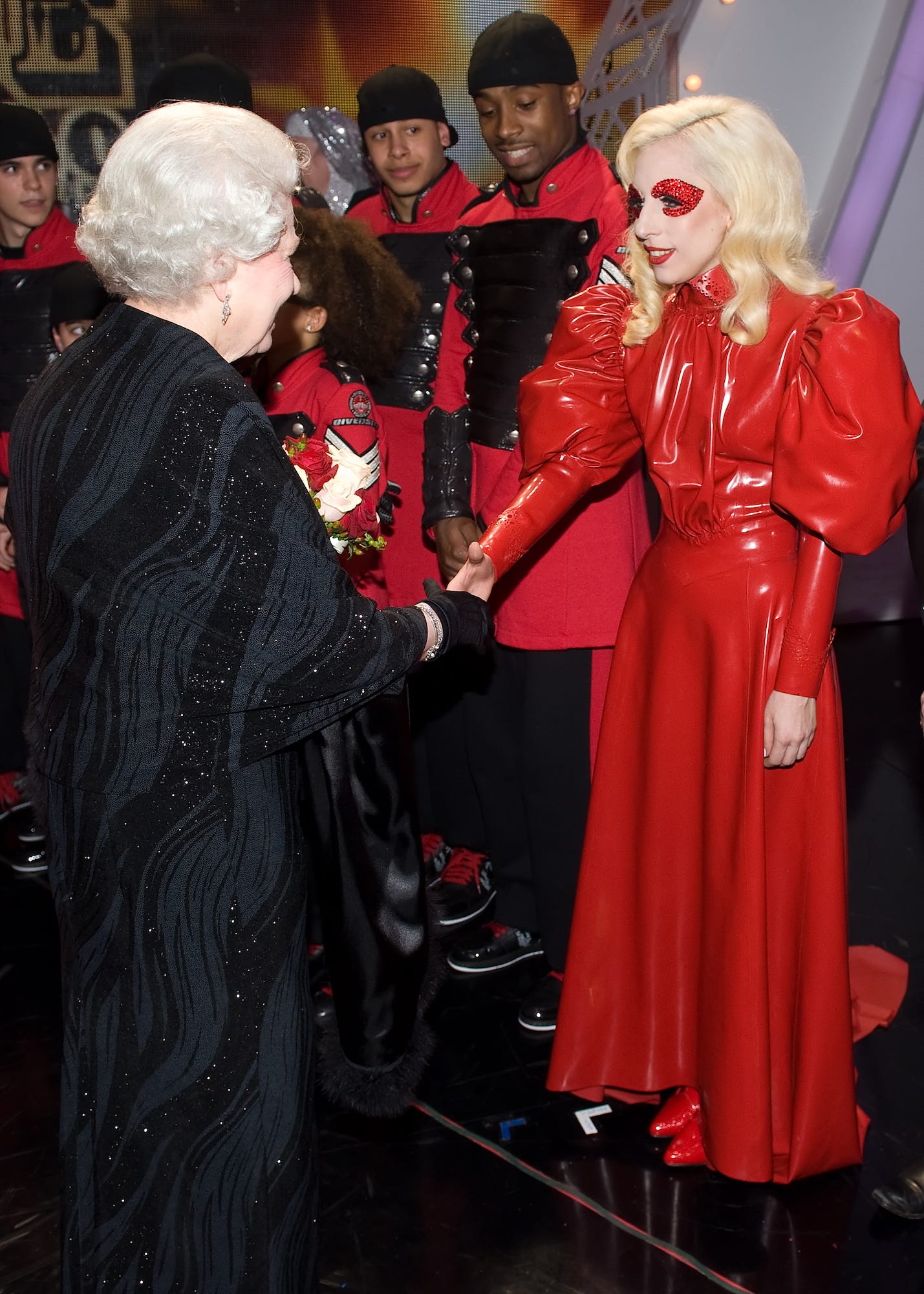 lady gaga queen elizabeth