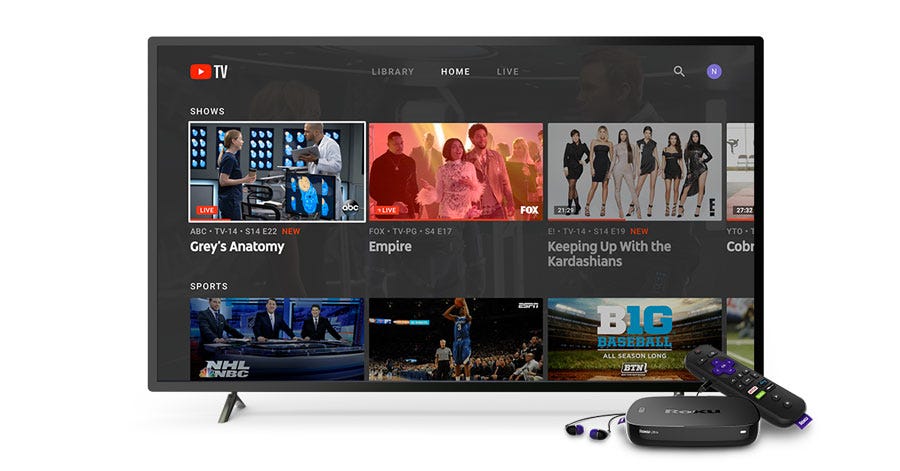 YouTube TV on Roku