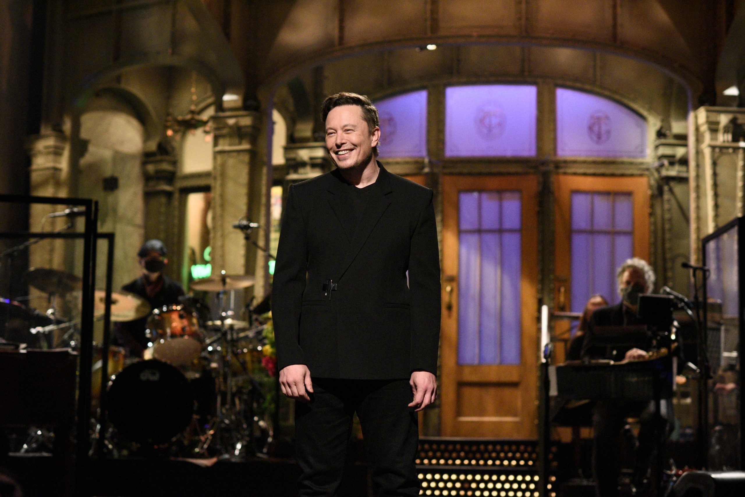 Elon Musk hosts SNL