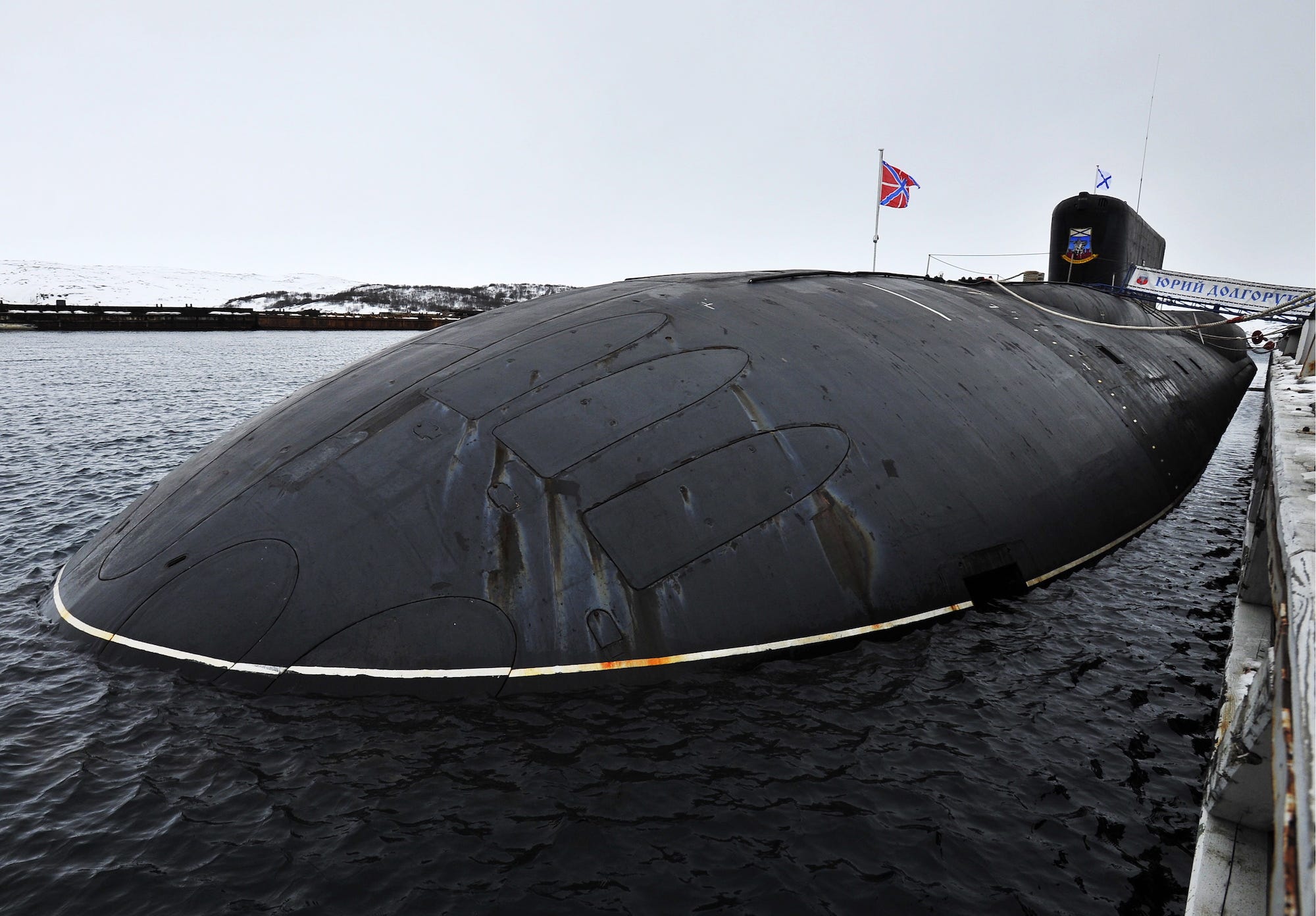 Russia Borei ballistic missile submarine Yury Dolgoruky