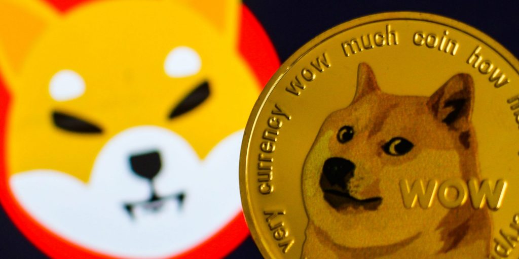 shiba inu coin en dogecoin