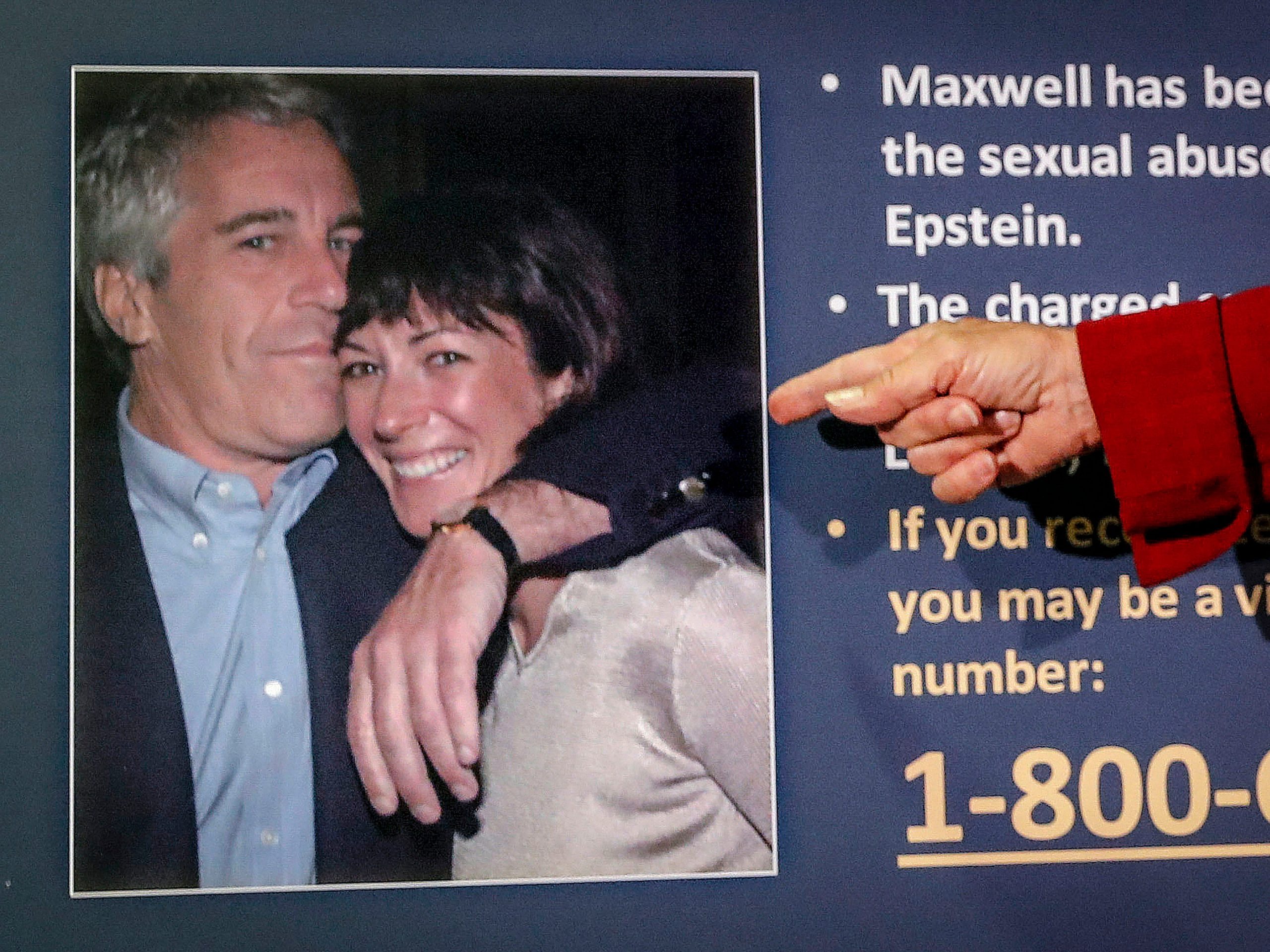 Ghislaine Maxwell and Jeffrey Epstein