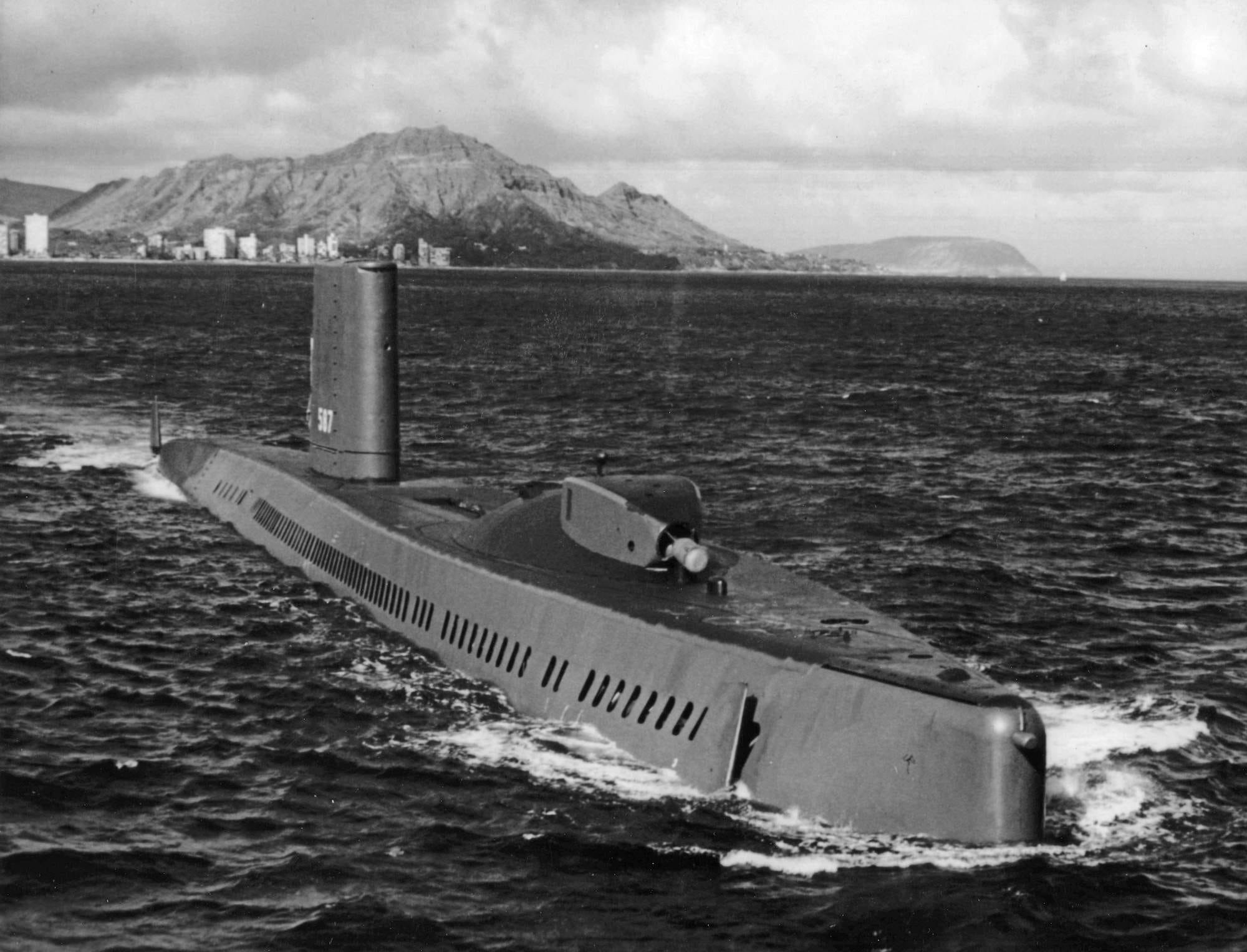 Navy submarine USS Halibut