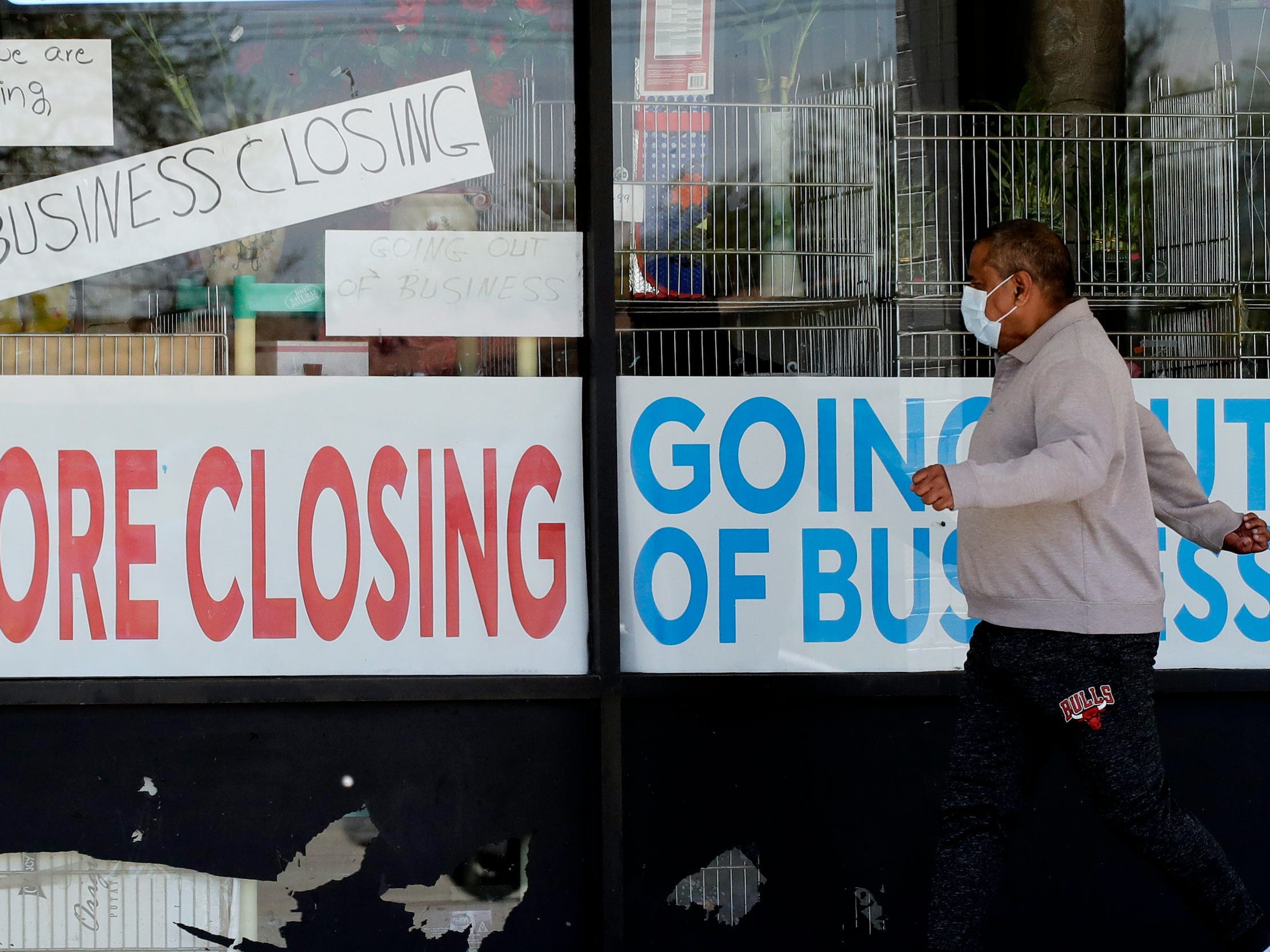 business closure unemployment covid pandemic usa