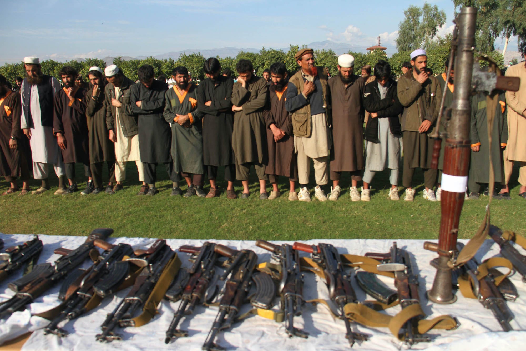 Members of ISIS-K in Afghanistan.
