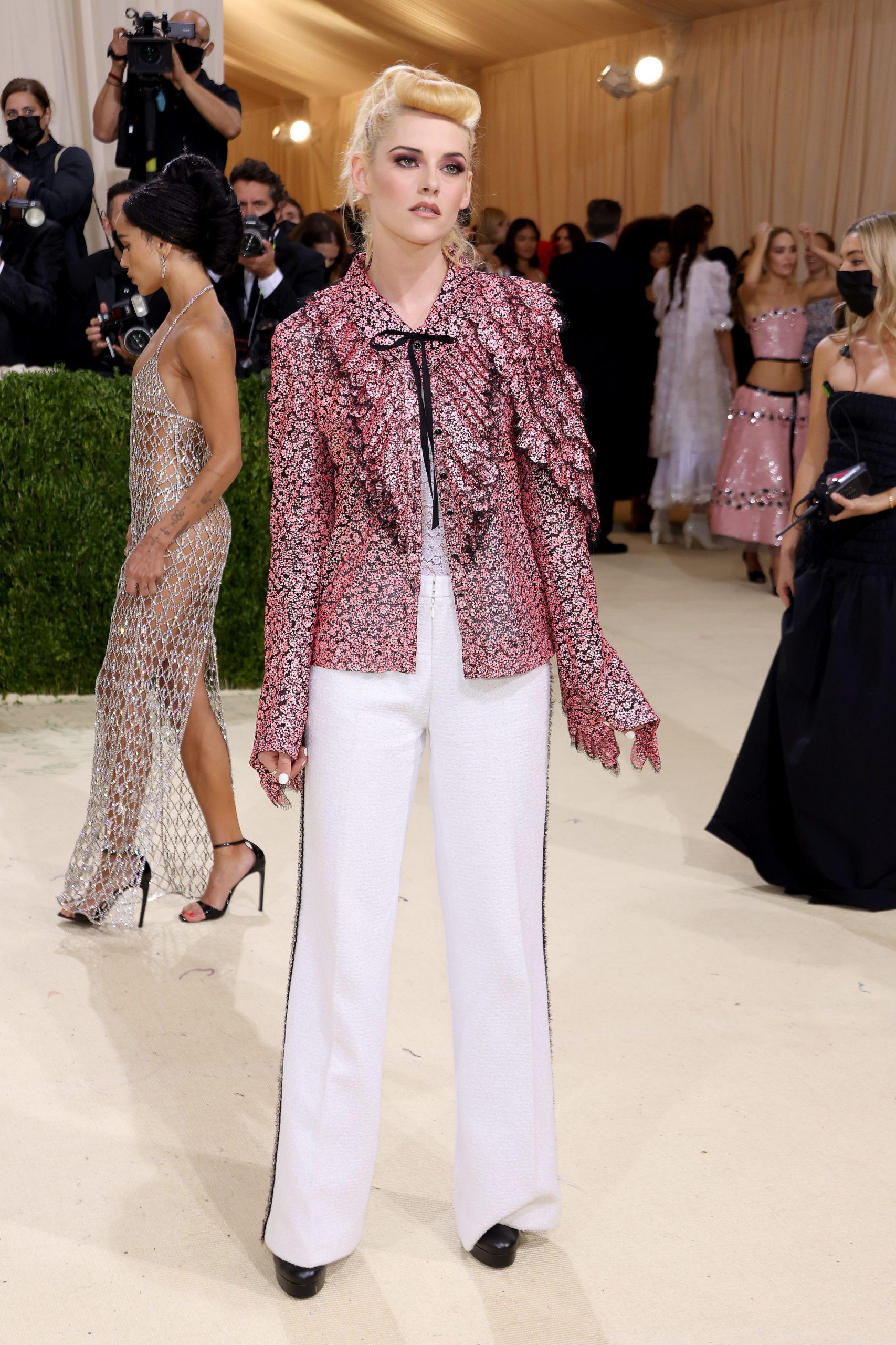 Kristen Stewart at the 2021 Met Gala.