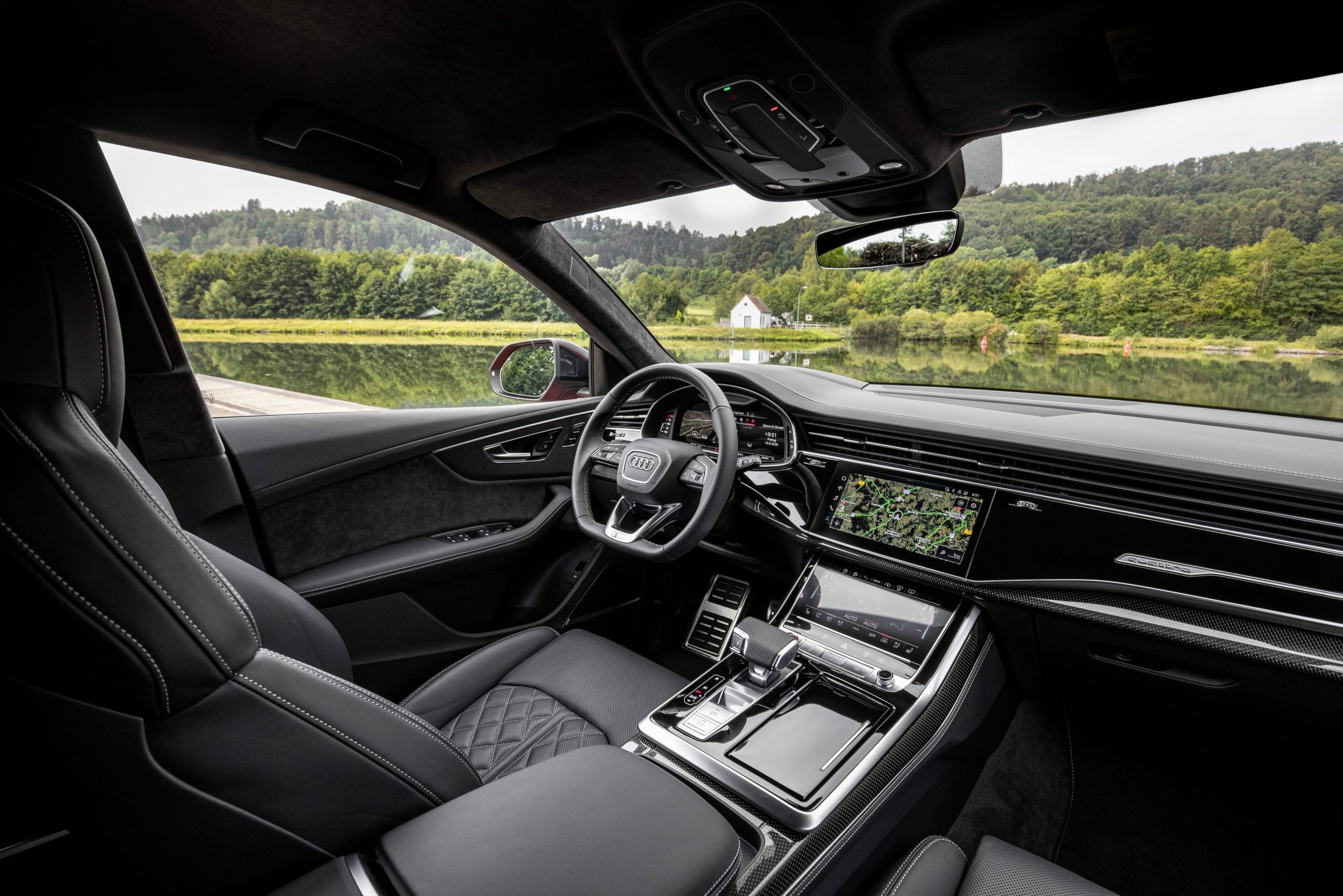 Audi's virtual cockpit displays.