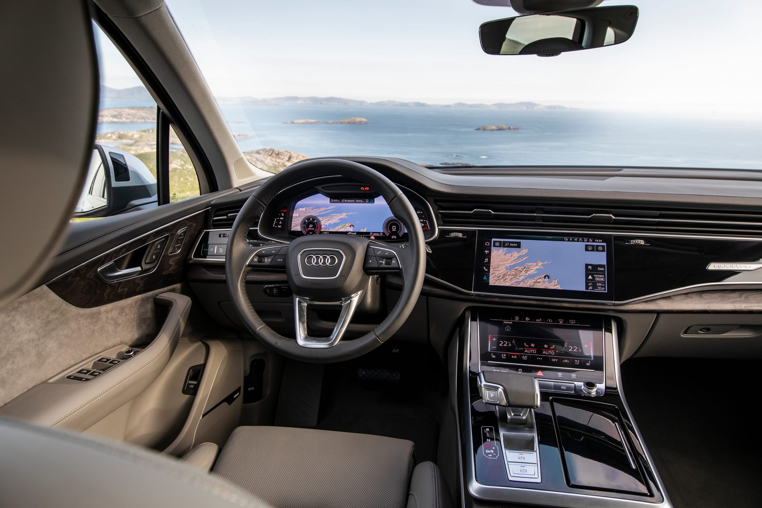 Audi's virtual cockpit display.