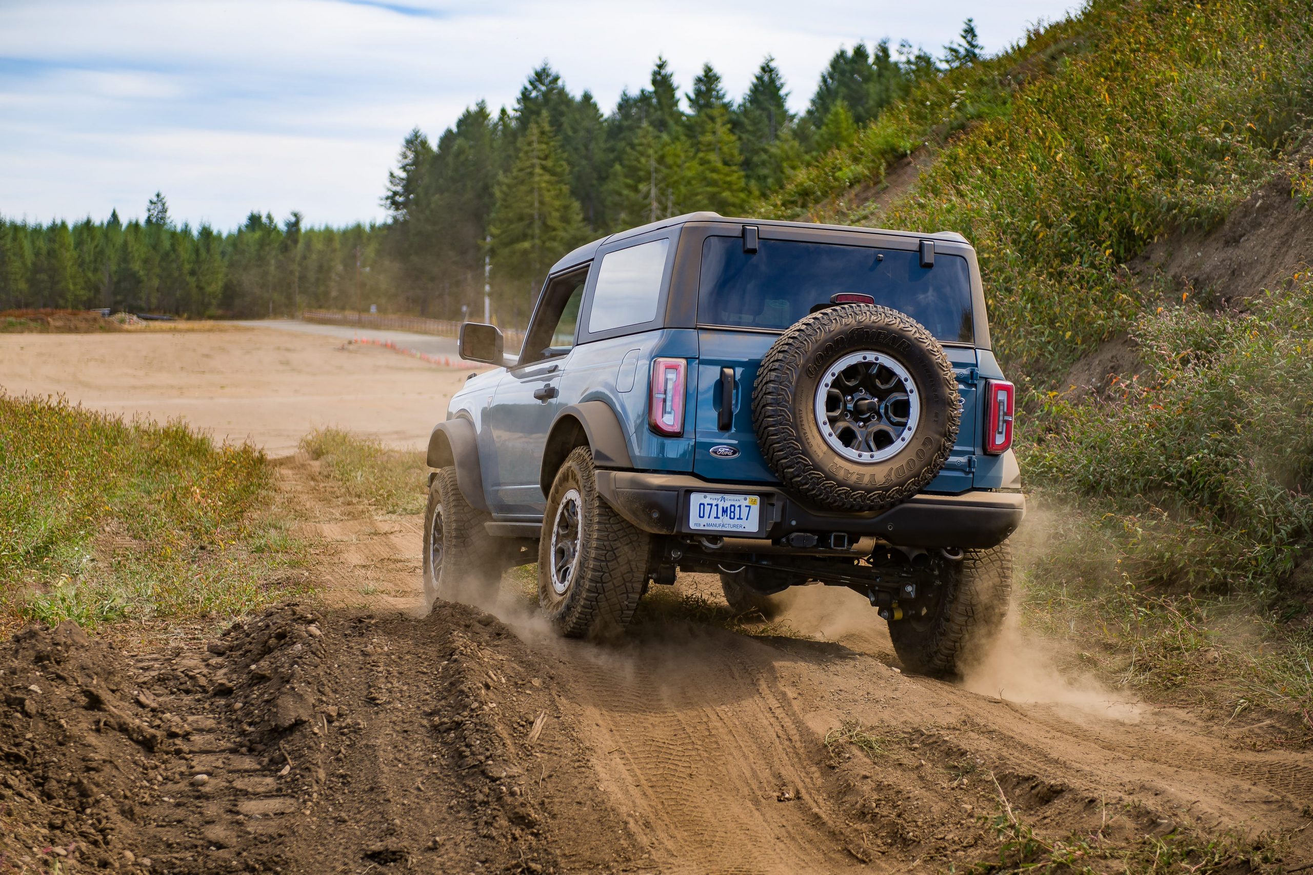 The 2021 Ford Bronco Badlands at Mudfest.The 2021 Ford Bronco Badlands at Mudfest.