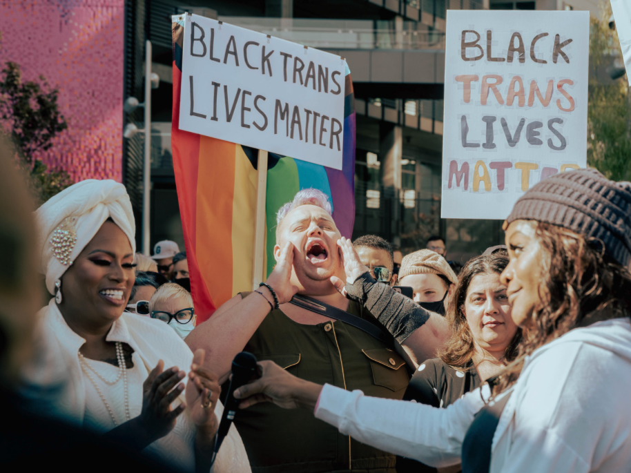 Netflix 2021 trans rally