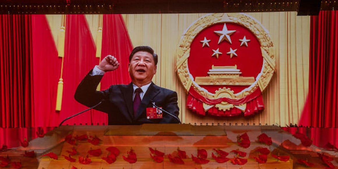 Xi jinping at CCP 100th anniversary