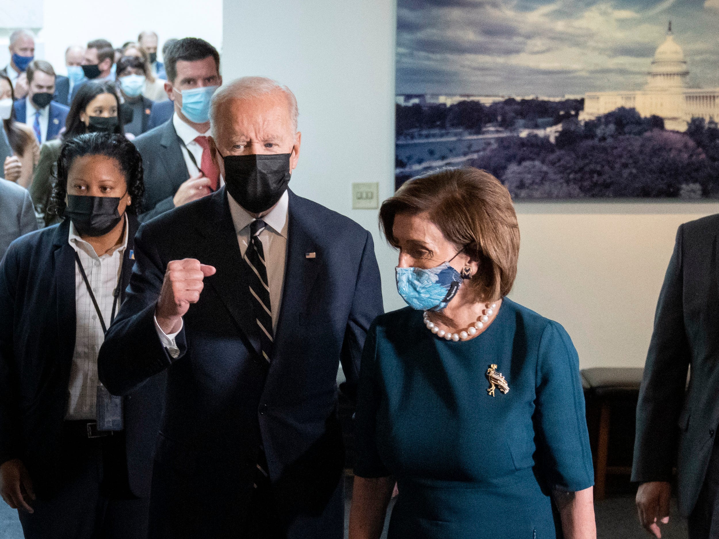 President Joe Biden Nancy Pelosi Capitol