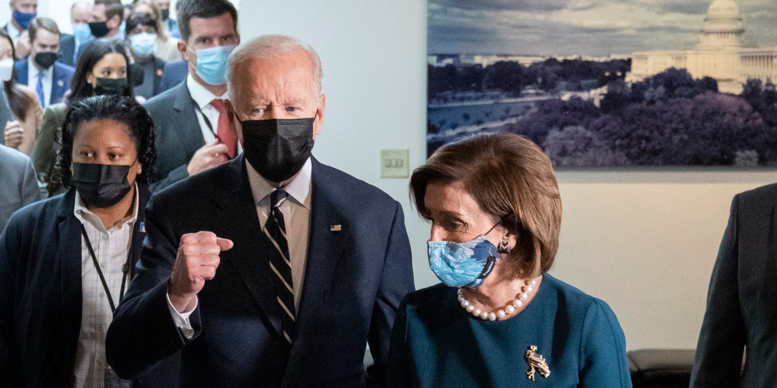 President Joe Biden Nancy Pelosi Capitol