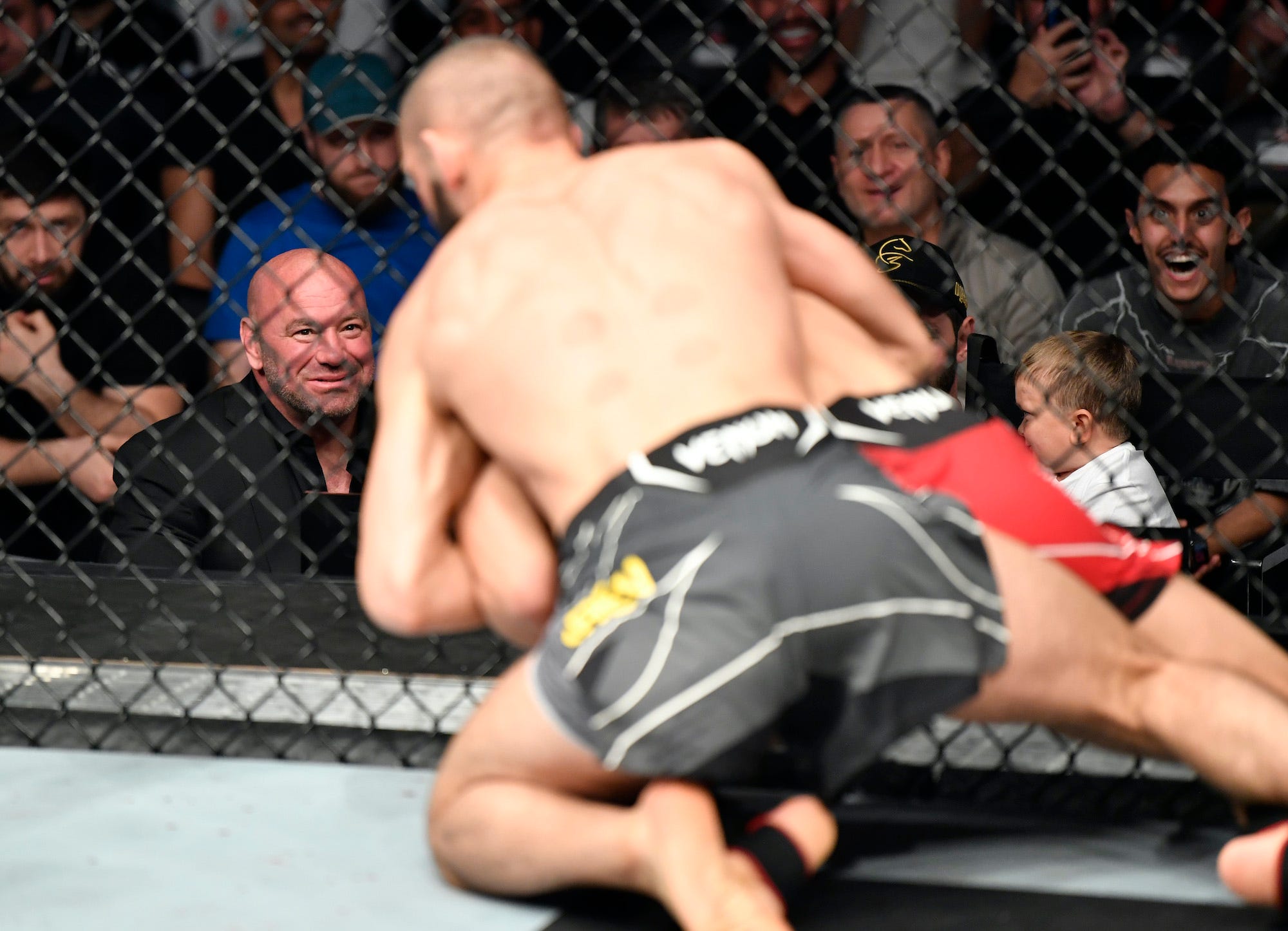 Khamzat Chimaev said he told Dana White that he's going to kill the entire UFC roster.