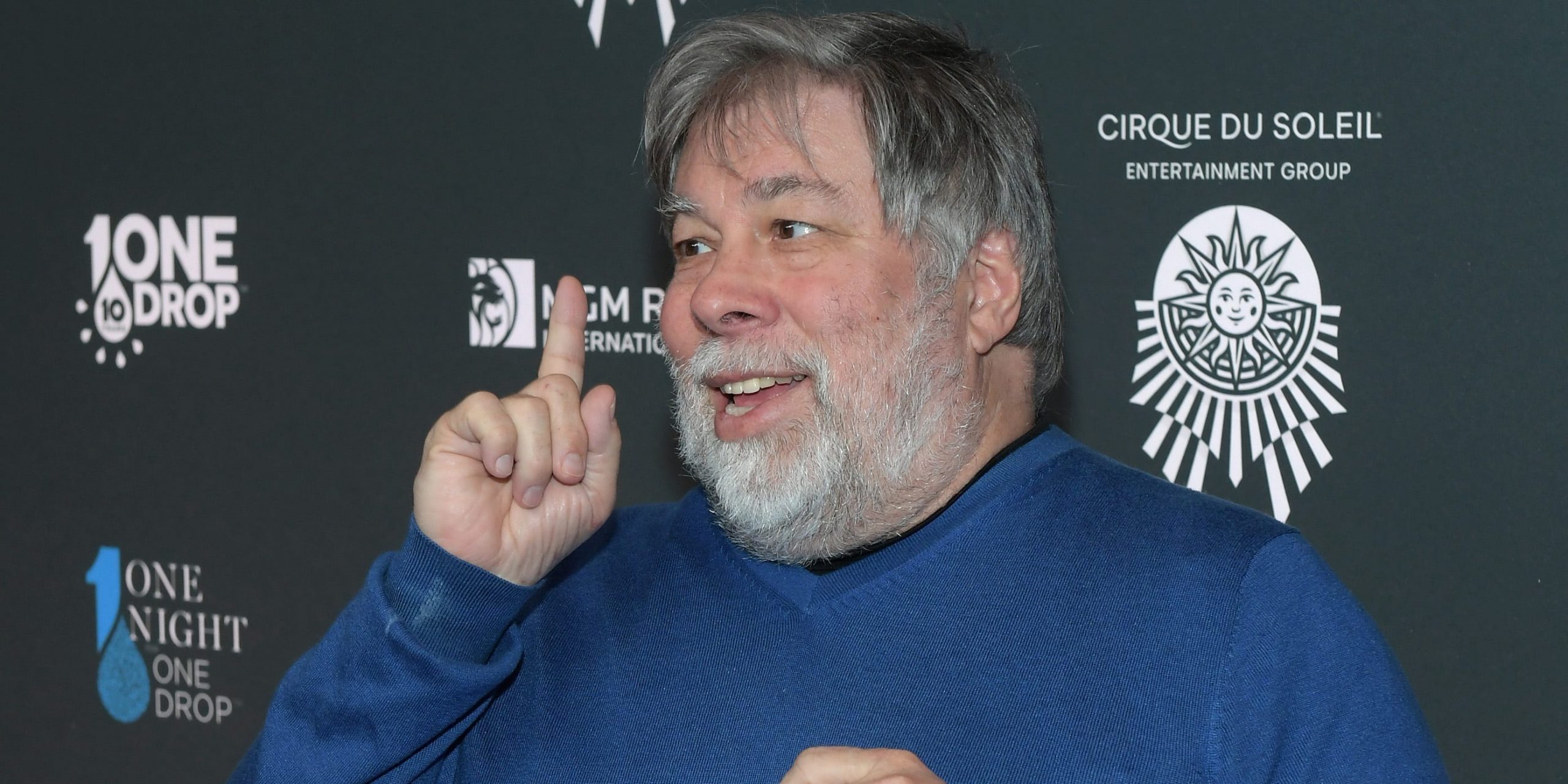 Co-founder of Apple Steve Wozniak attends the sixth annual "One Night for One Drop" imagined by Cirque du Soleil,