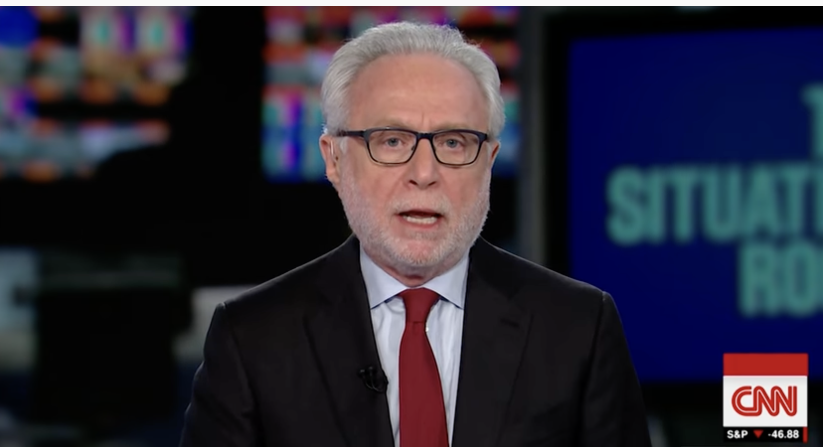 CNN anchor Wolf Blitzer