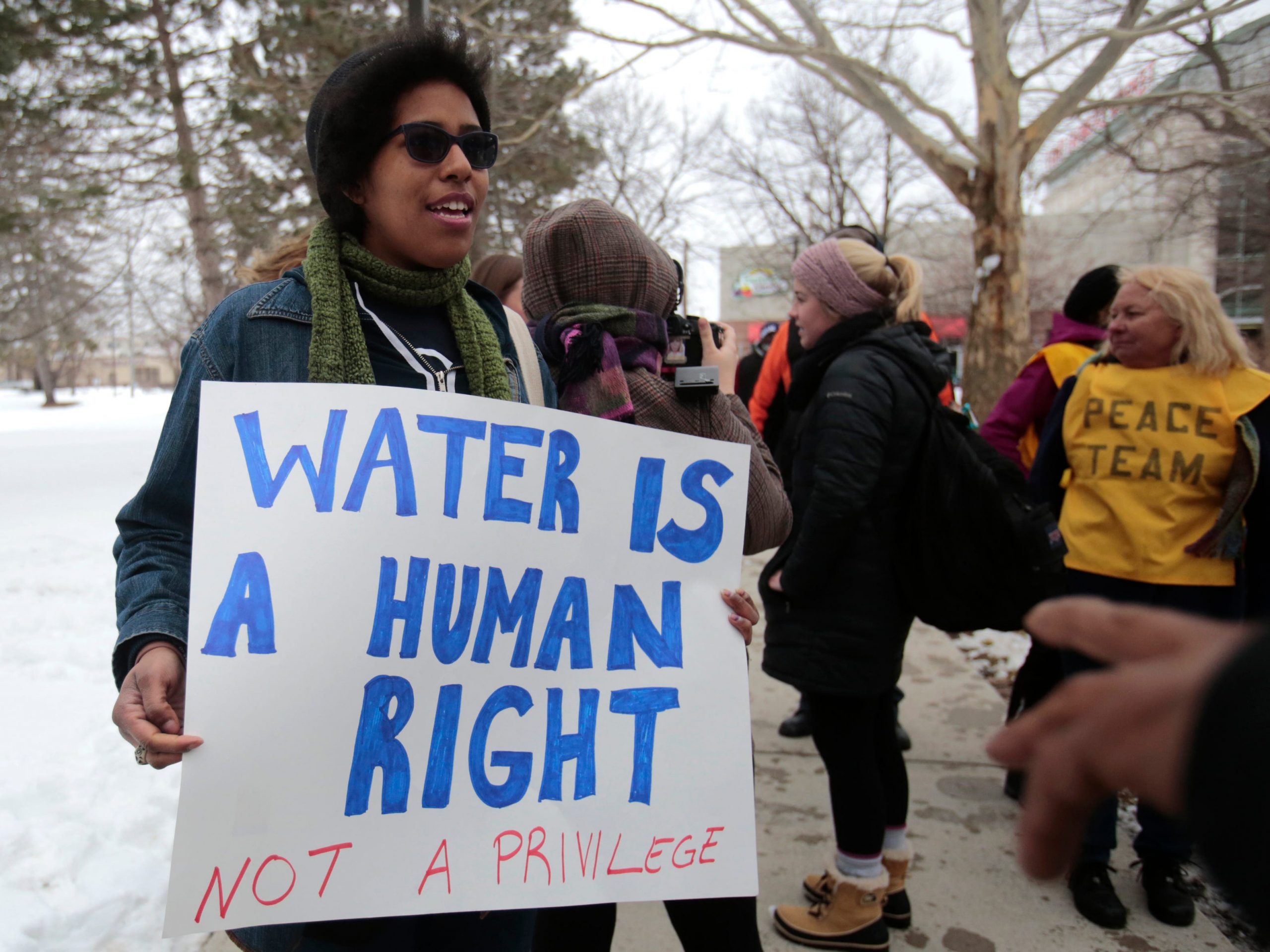 Flint and Benton Harbor, Michigan water crisis