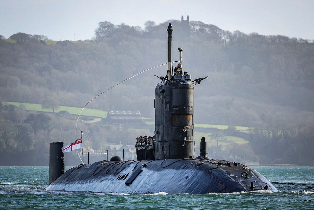 Royal Navy submarine HMS Trenchant
