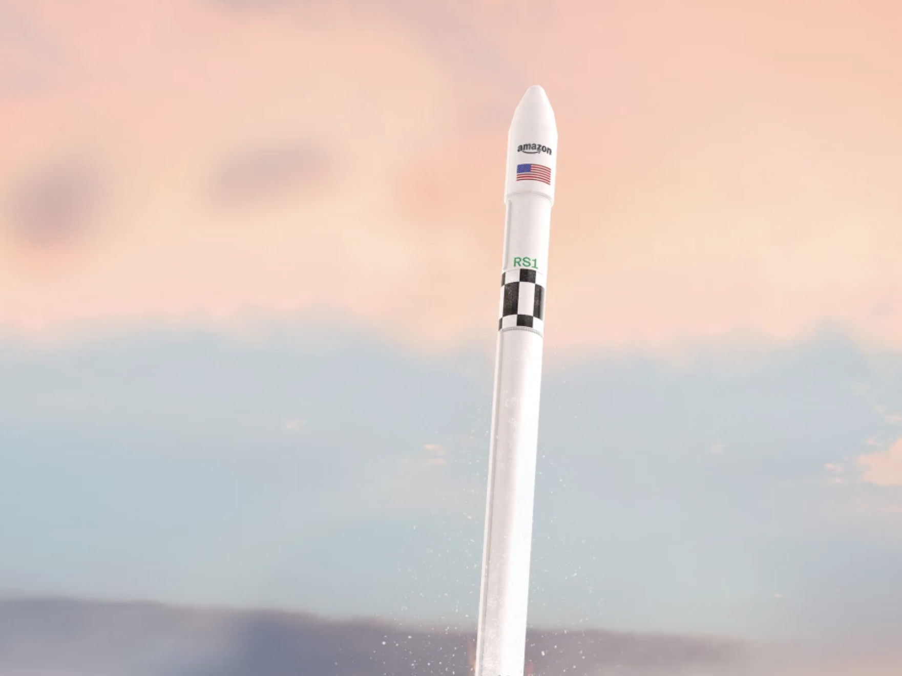 Amazon Project Kuiper rocket.