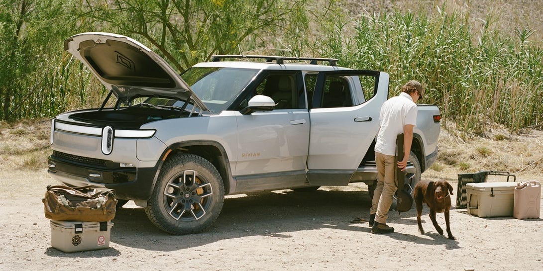 Rivian R1T pickup truck