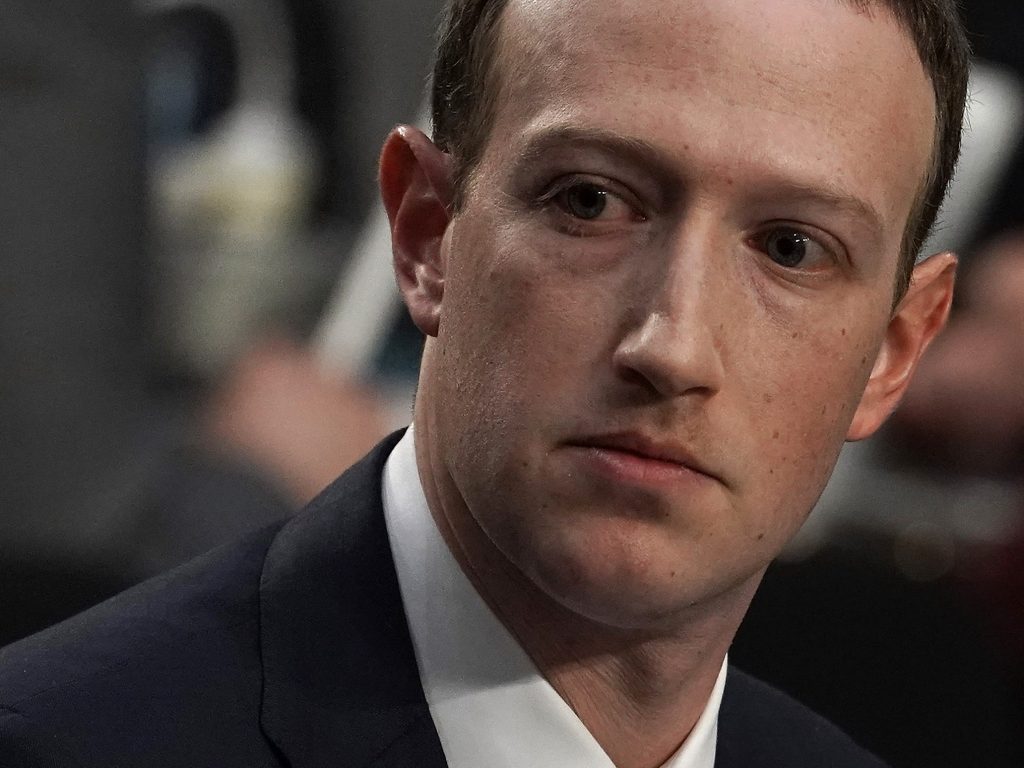 CEO Mark Zuckerberg van Facebook.