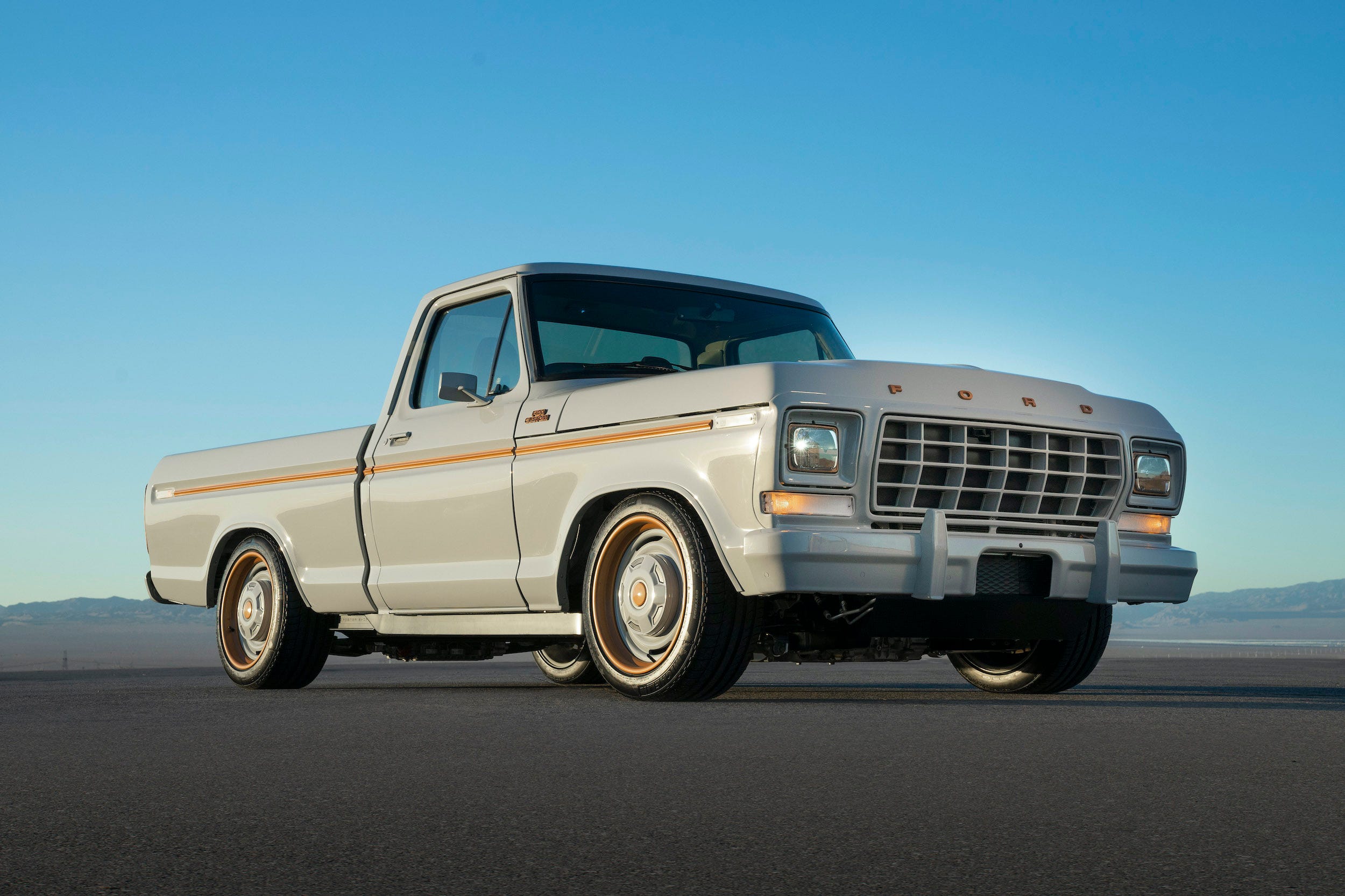 Electric F-100 Eluminator concept pickup.